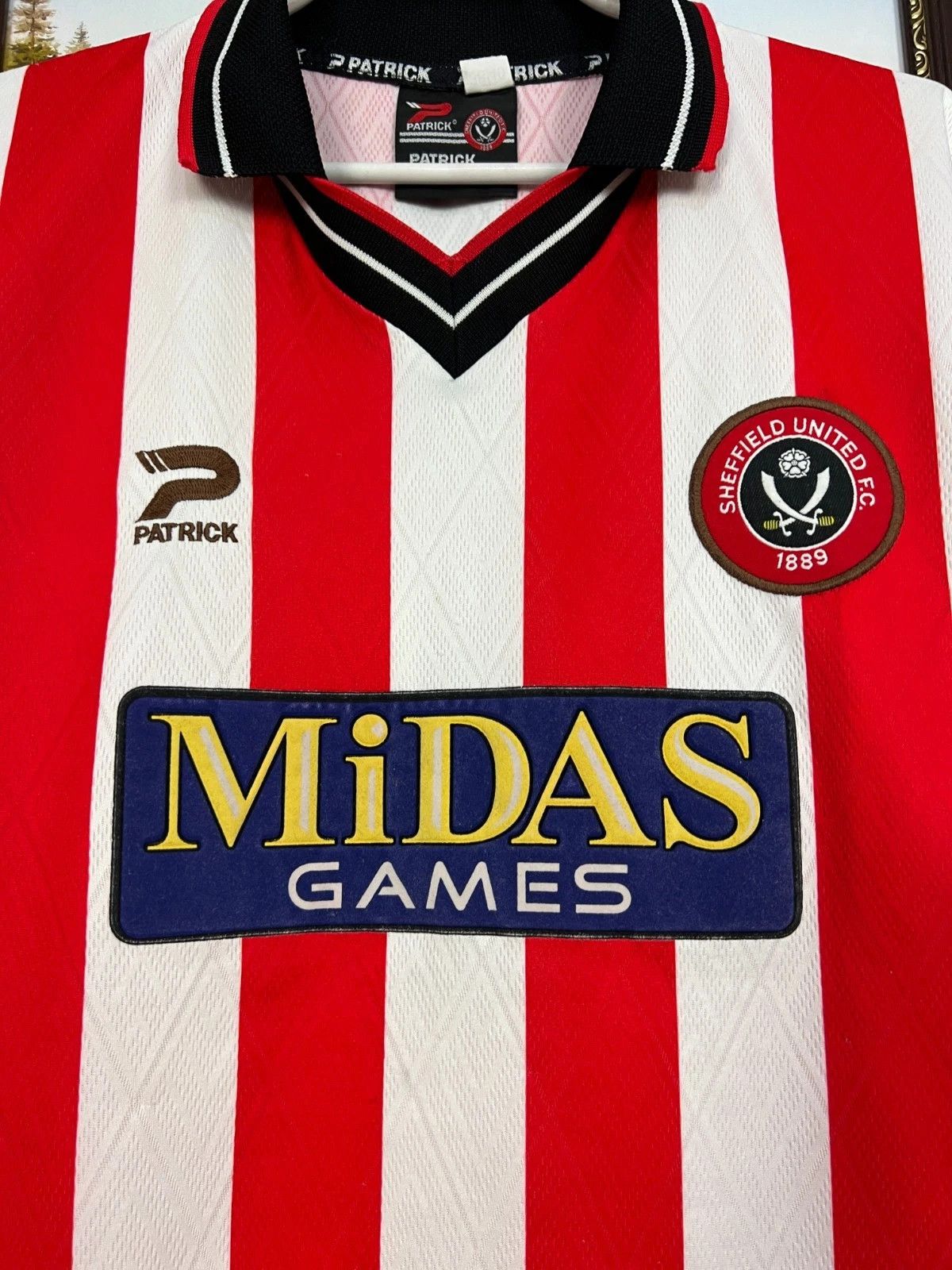 Vintage Sheffield United football shirt 2000 Jersey Mens Trikot Size US M / EU 48-50 / 2 - 3 Thumbnail