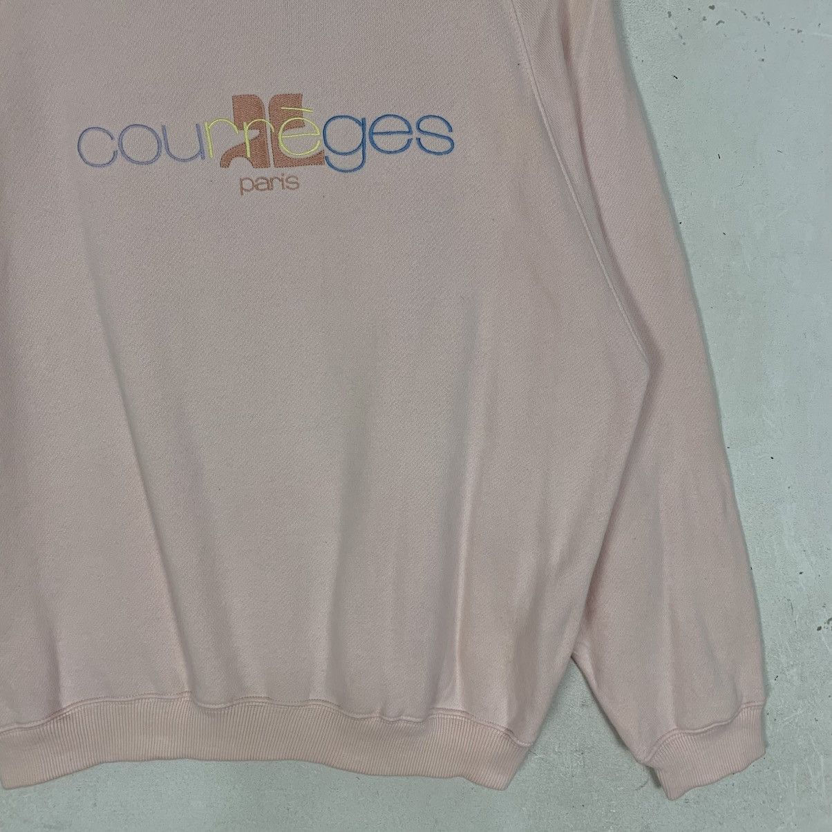 Courreges Vintage Courreges Paris&Co Luxury JapaneseBrand Sweatshirt Size M / US 6-8 / IT 42-44 - 6 Thumbnail