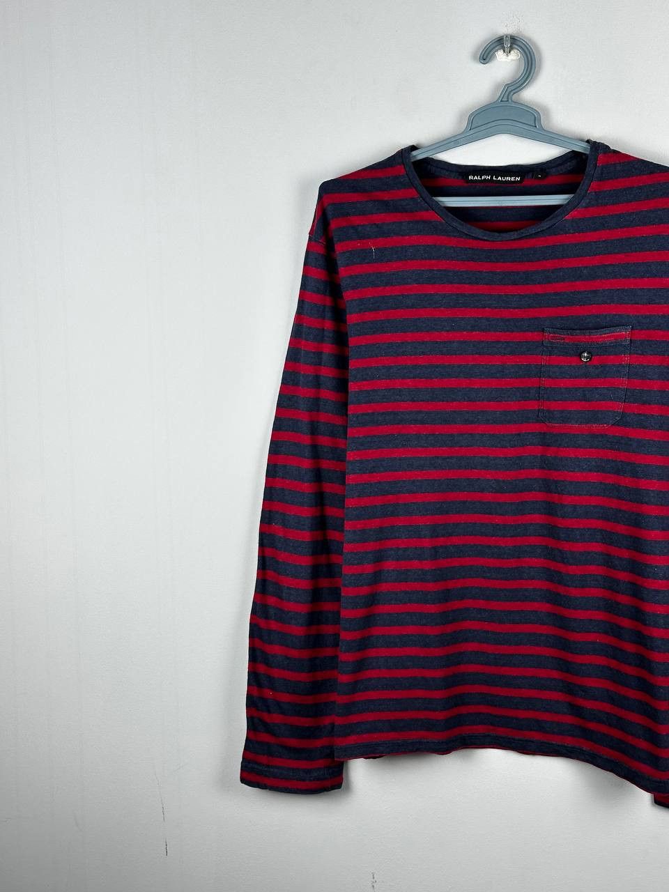 Ralph Lauren Black Label Ralph Lauren Black Label Light Hemp Striped T Shirt Size US XXL / EU 58 / 5 - 2 Thumbnail