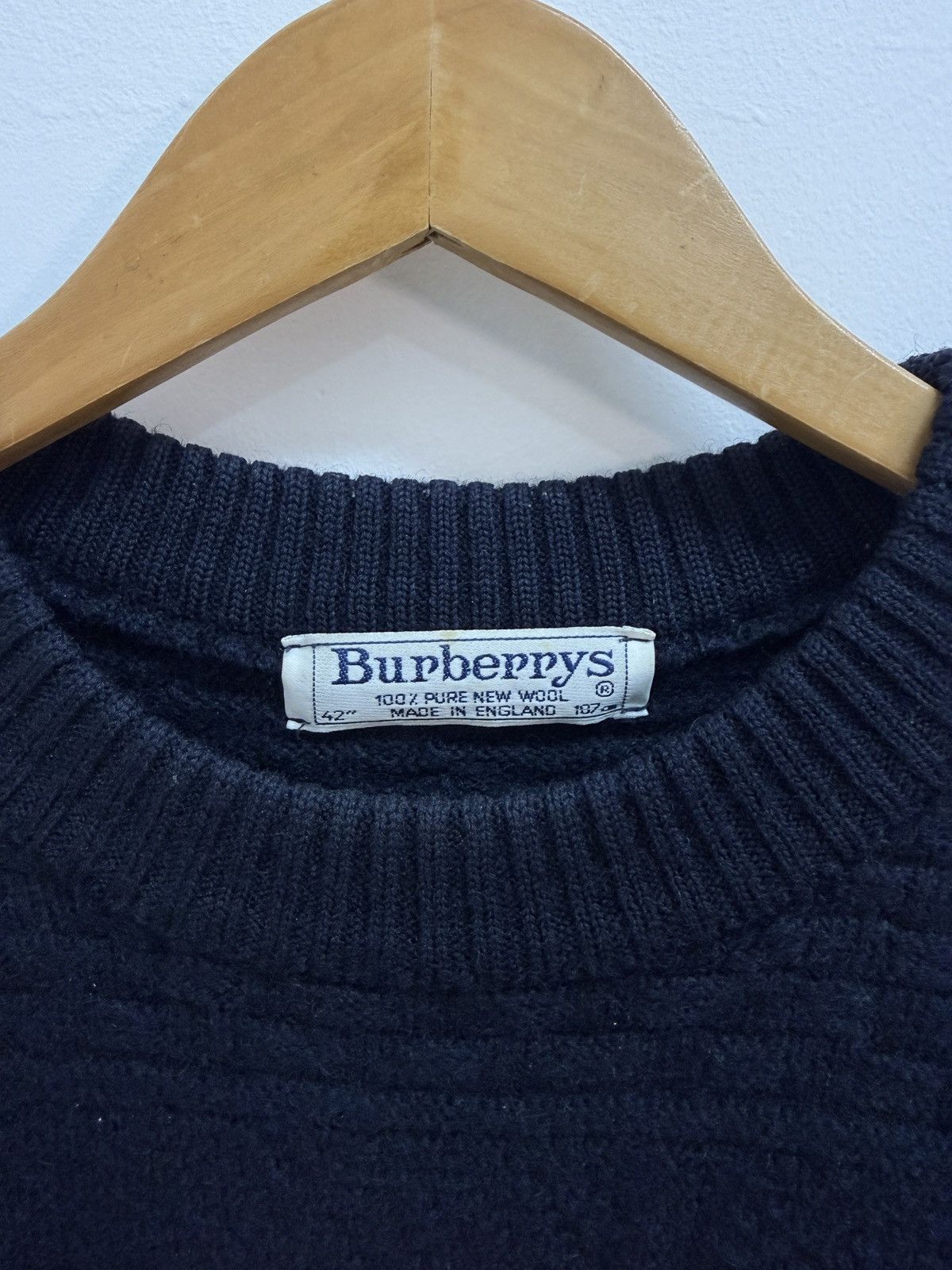 Burberry RARE Vintage Burberry Knitwear Size US M / EU 48-50 / 2 - 5 Thumbnail