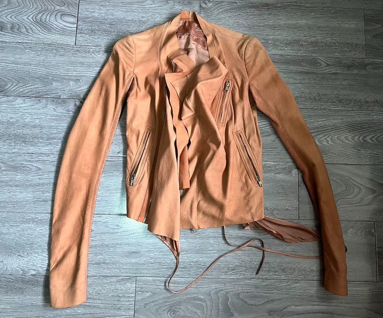 Rick Owens rick owens Leather jacket Size US XS / EU 42 / 0 - 1 Thumbnail