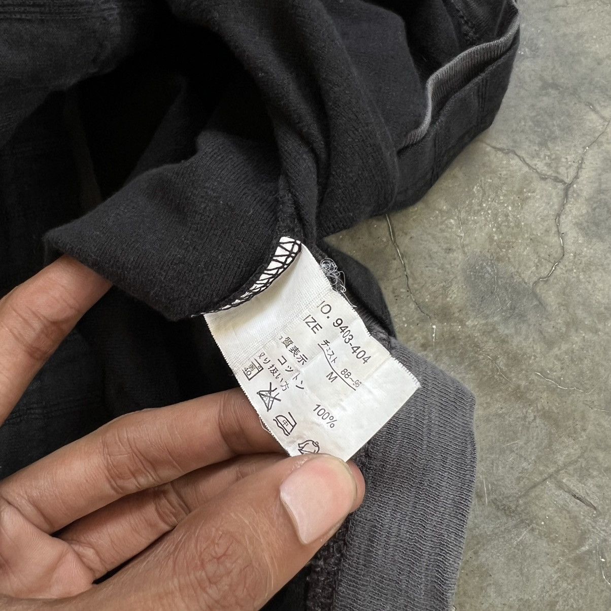 If Six Was Nine 2000s Moderm Vkei Style Double Layer Half Button T-Shirt Size US M / EU 48-50 / 2 - 7 Thumbnail