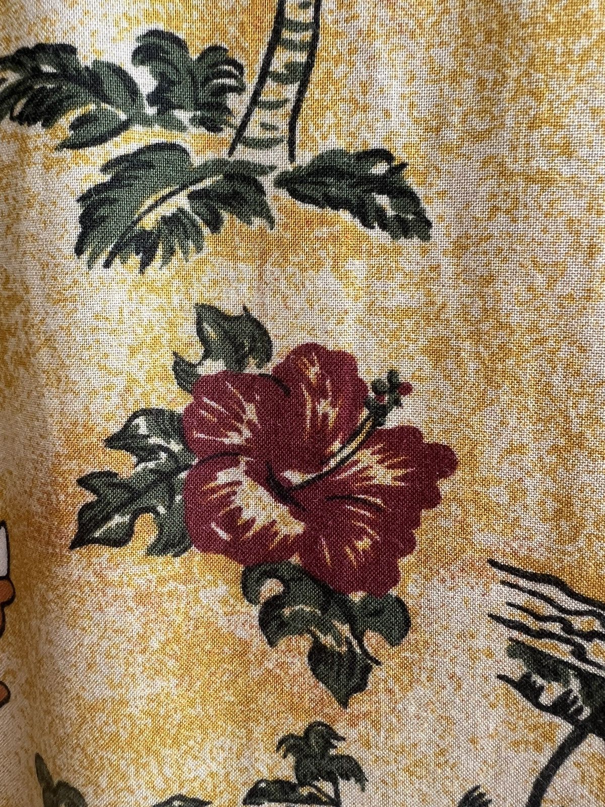 Vintage Resocha JAL Japan Hula Girl Oversized Rayon Hawaiian Size US L / EU 52-54 / 3 - 16 Thumbnail
