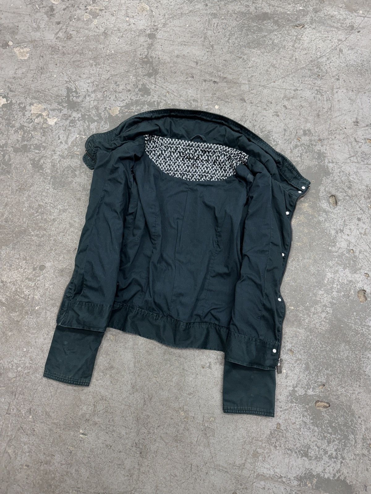 Vintage y2k Denim Bomber Jacket Size M / US 6-8 / IT 42-44 - 9 Thumbnail