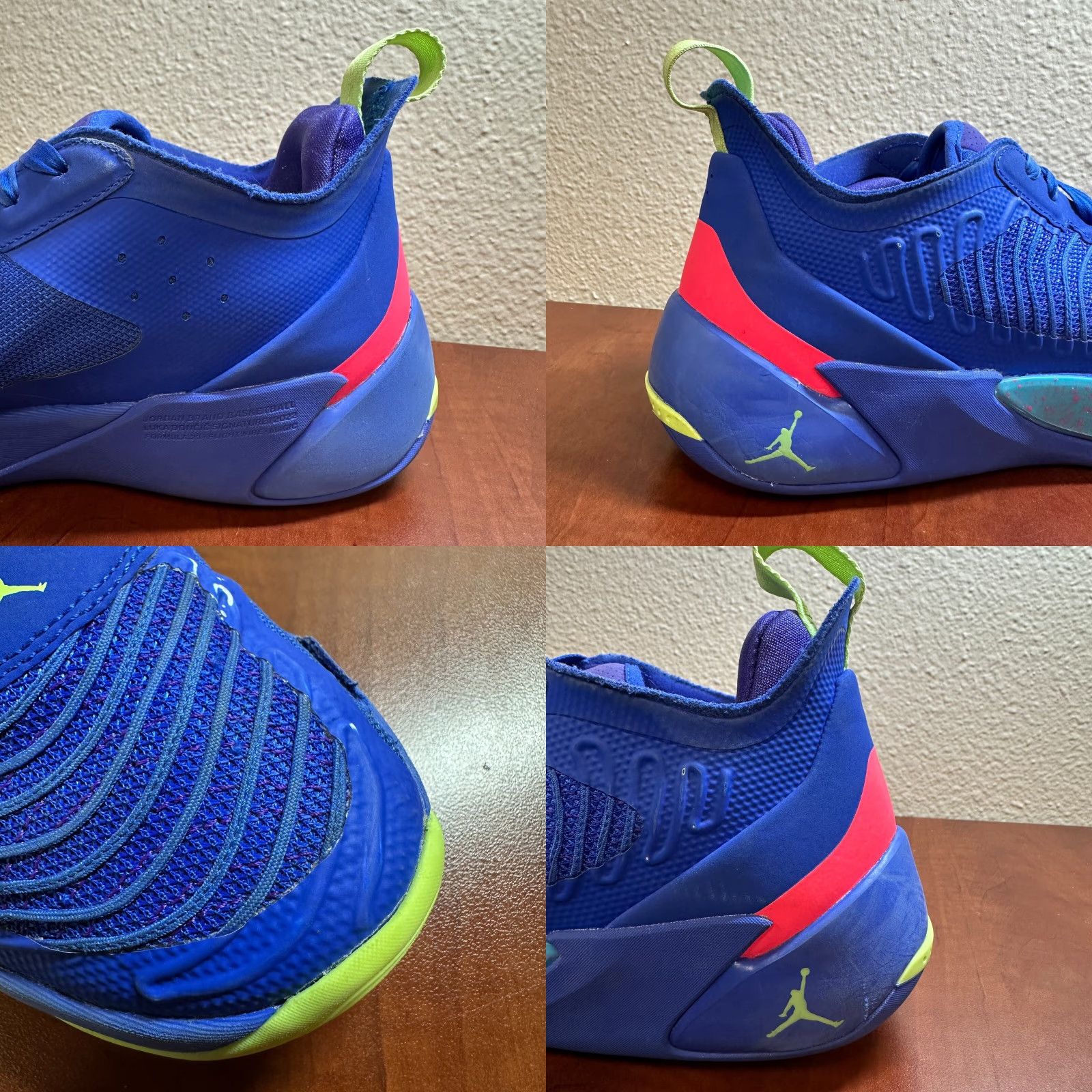 Jordan Brand Jordan Luka 1 Shoes Mens 12 Basketball Low Top Blue Rubber Lace Up DN1772 436 Size US L / EU 52-54 / 3 - 9 Thumbnail