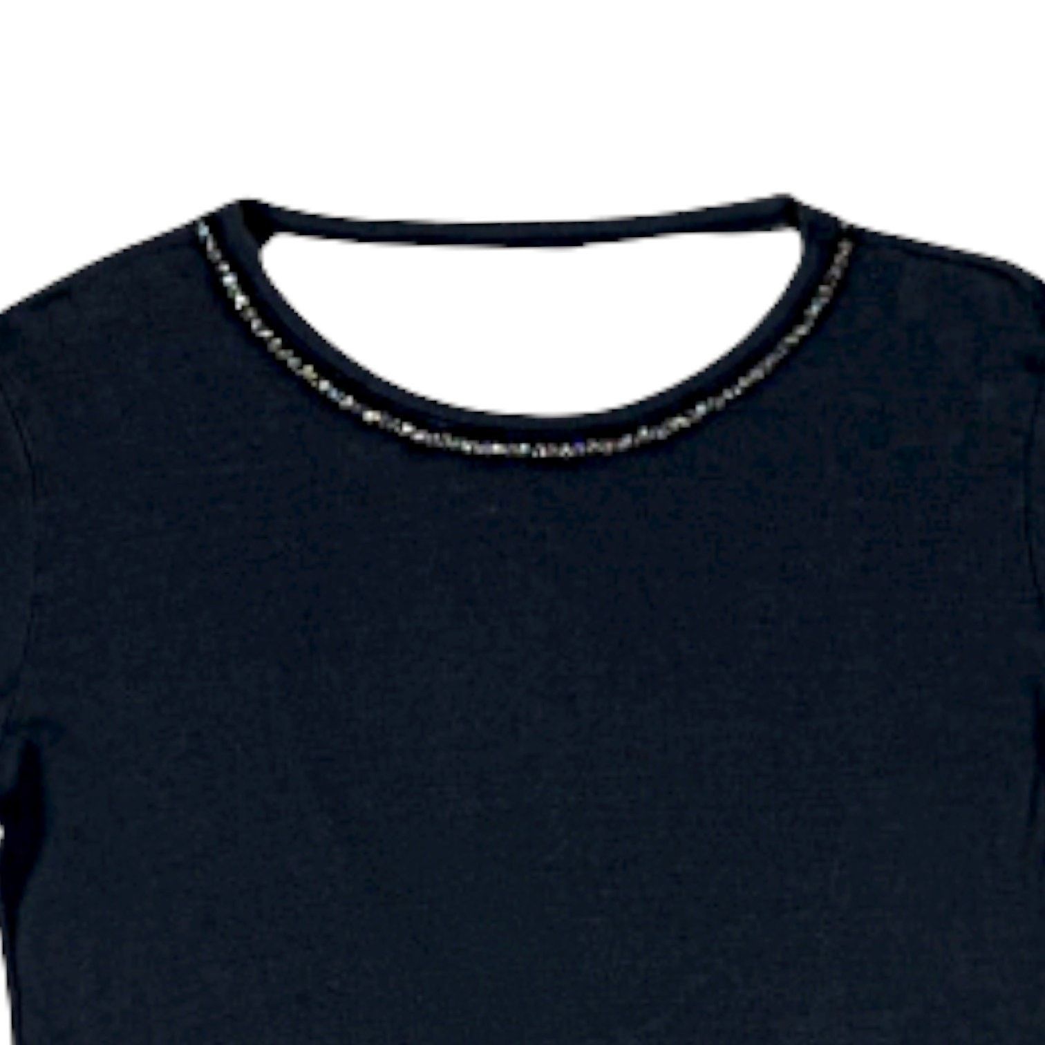 Majestic Majestic Top in Black | Size L Size L / US 10 / IT 46 - 3 Thumbnail