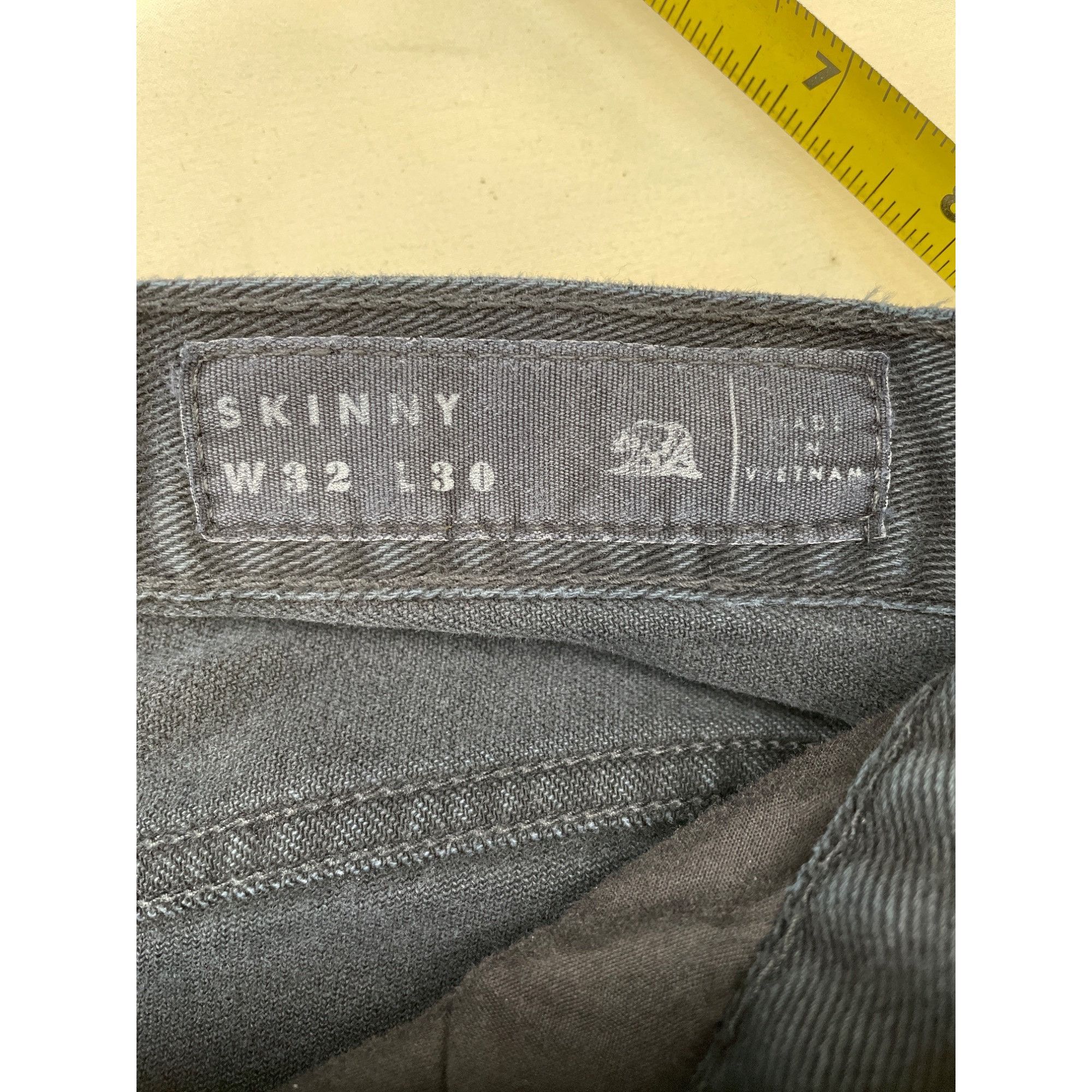 Other Bullhead Denim Co Mens Black Skinny Jeans Size 32 x 30 SKU 6 Size US 32 / EU 48 - 4 Thumbnail