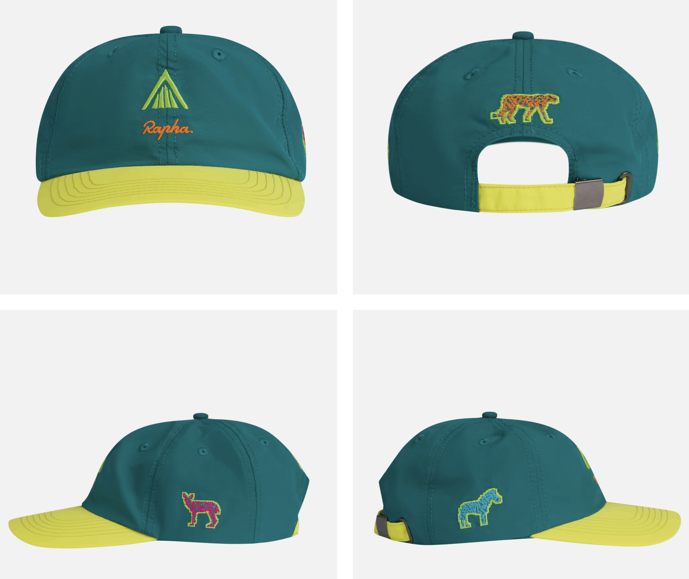 Rapha Rapha AMANI 6 Panel Snapback Cap, One Size Size ONE SIZE - 7 Thumbnail