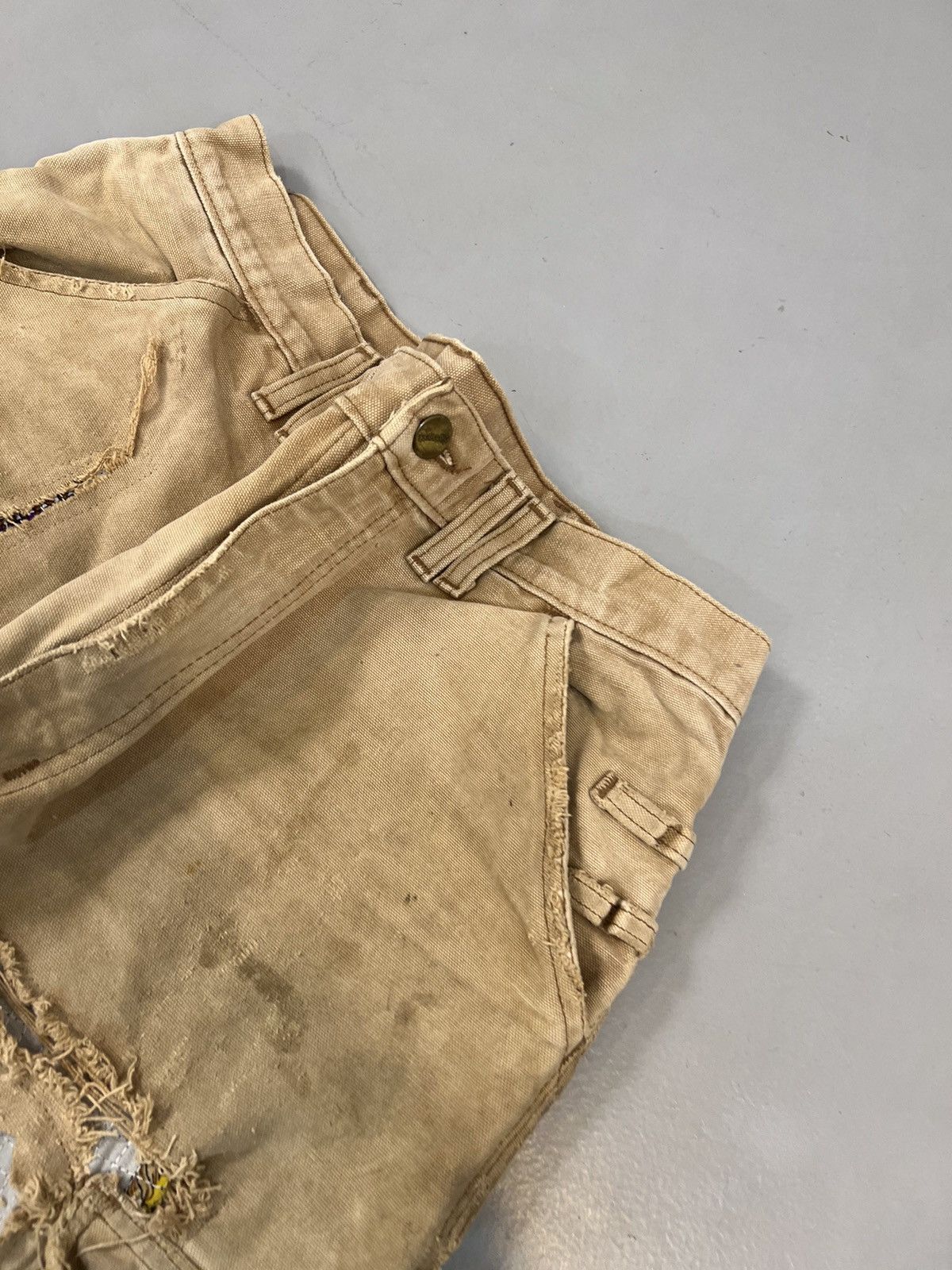 Carhartt Vintage Carhartt tan 90s cargo pants Size US 32 / EU 48 - 6 Thumbnail