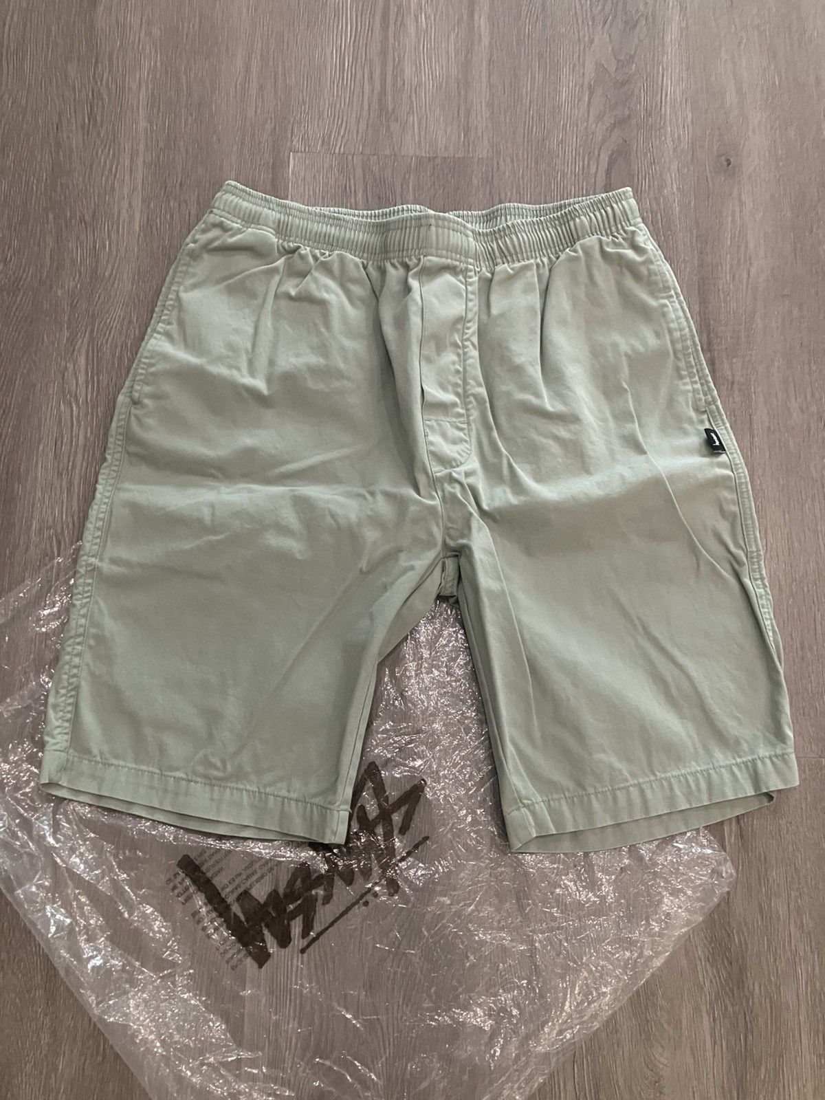 Stussy brushed beach shorts small