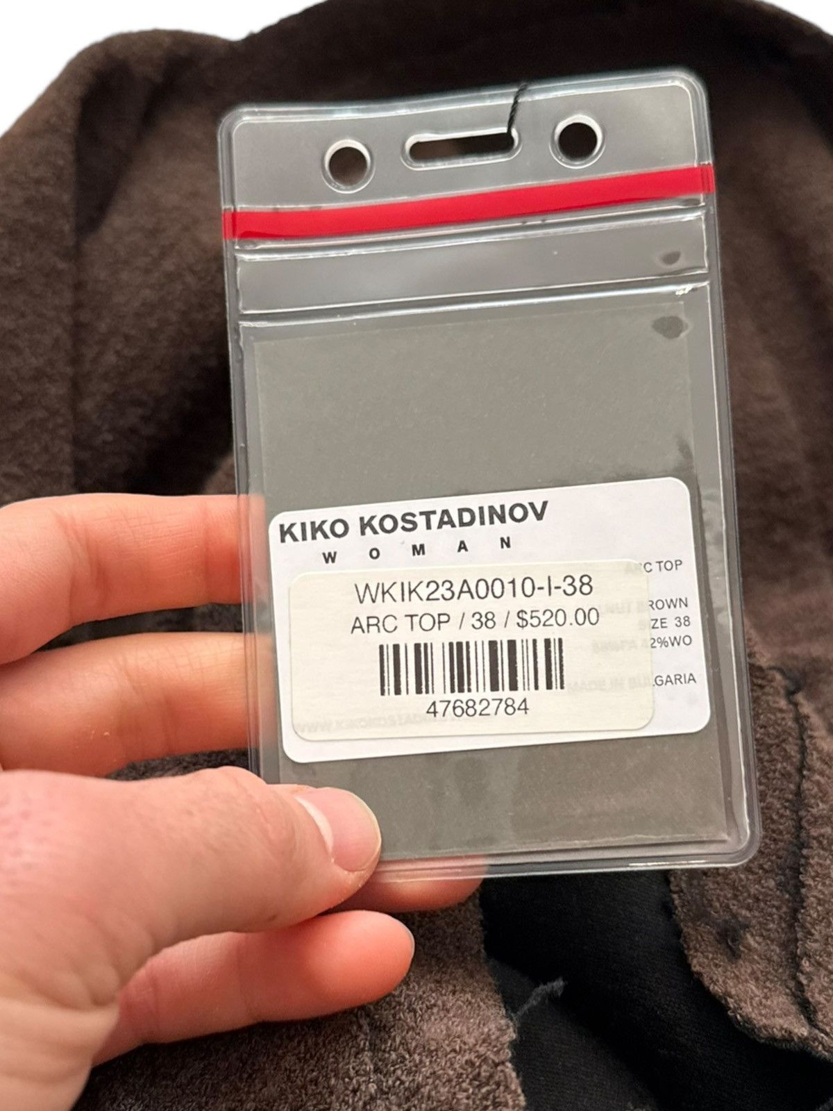 Kiko Kostadinov Arc Top Fuzzy Longsleeve Size XS / US 0-2 / IT 36-38 - 9 Thumbnail