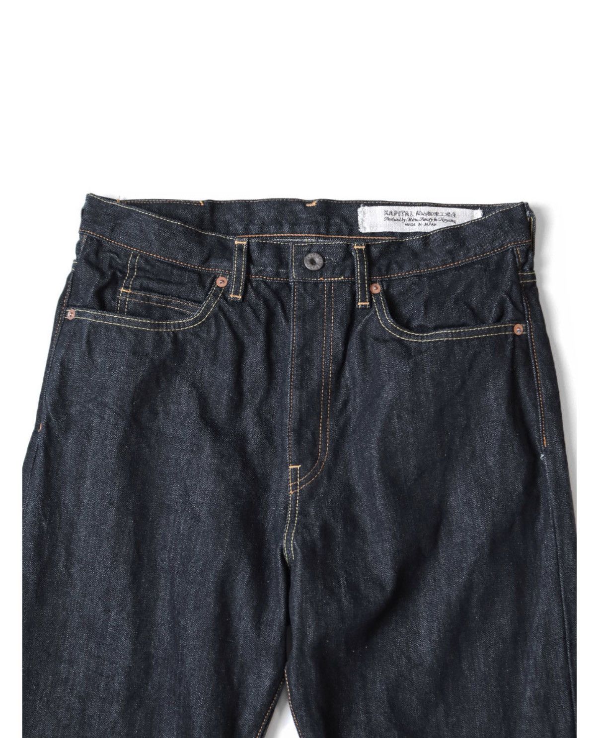 Kapital 32inch Kapital 14oz Denim 5P Okabellbo Fleur pants Size US 32 / EU 48 - 5 Thumbnail