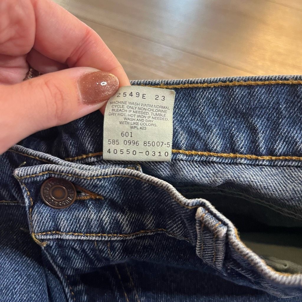 Levi's Vintage Levi 550 Blue Denim Casual Jeans Men 36x31 Size US 36 / EU 52 - 6 Thumbnail