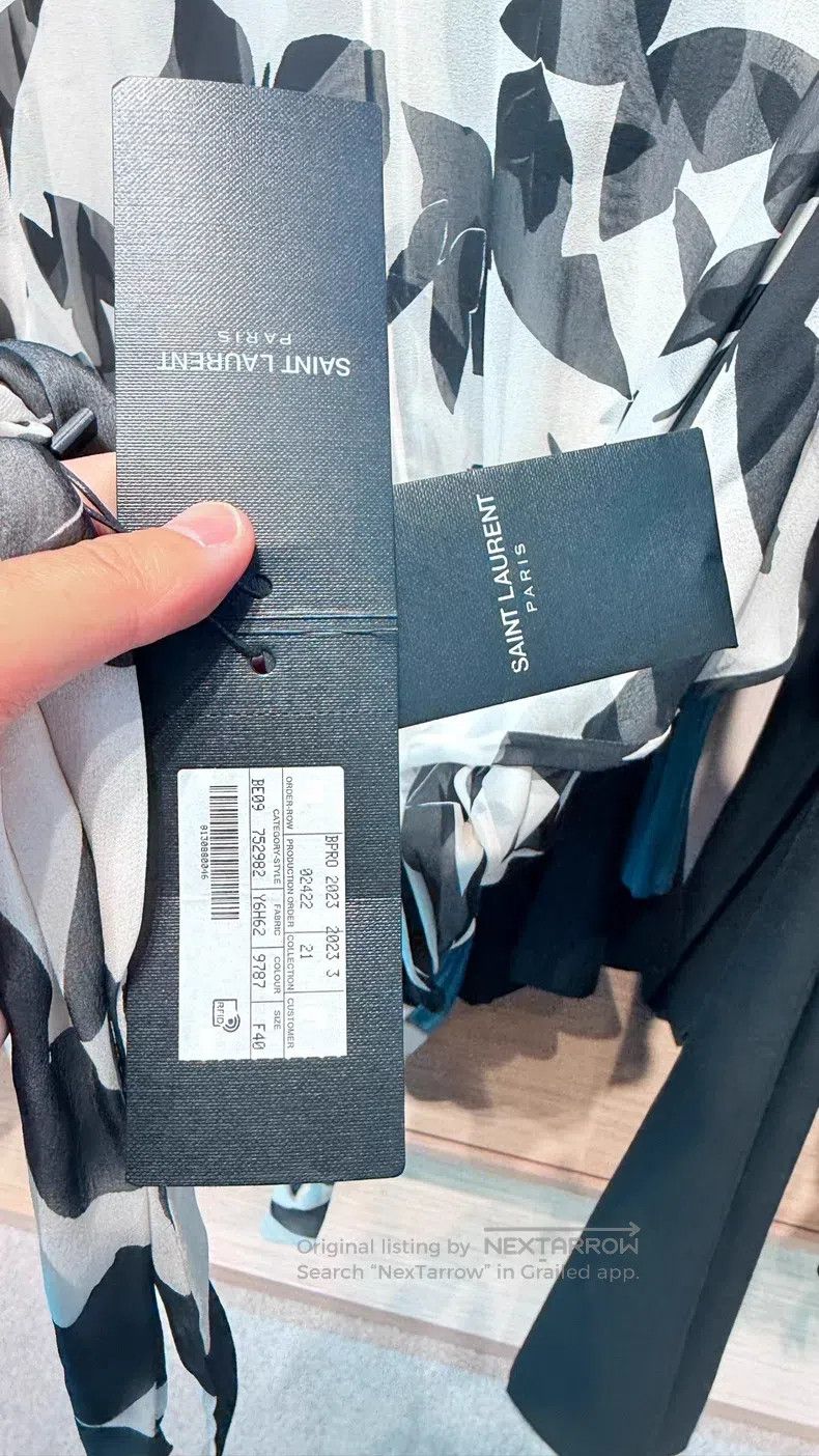 Saint Laurent Paris #REF! Size XS / US 0-2 / IT 36-38 - 4 Thumbnail