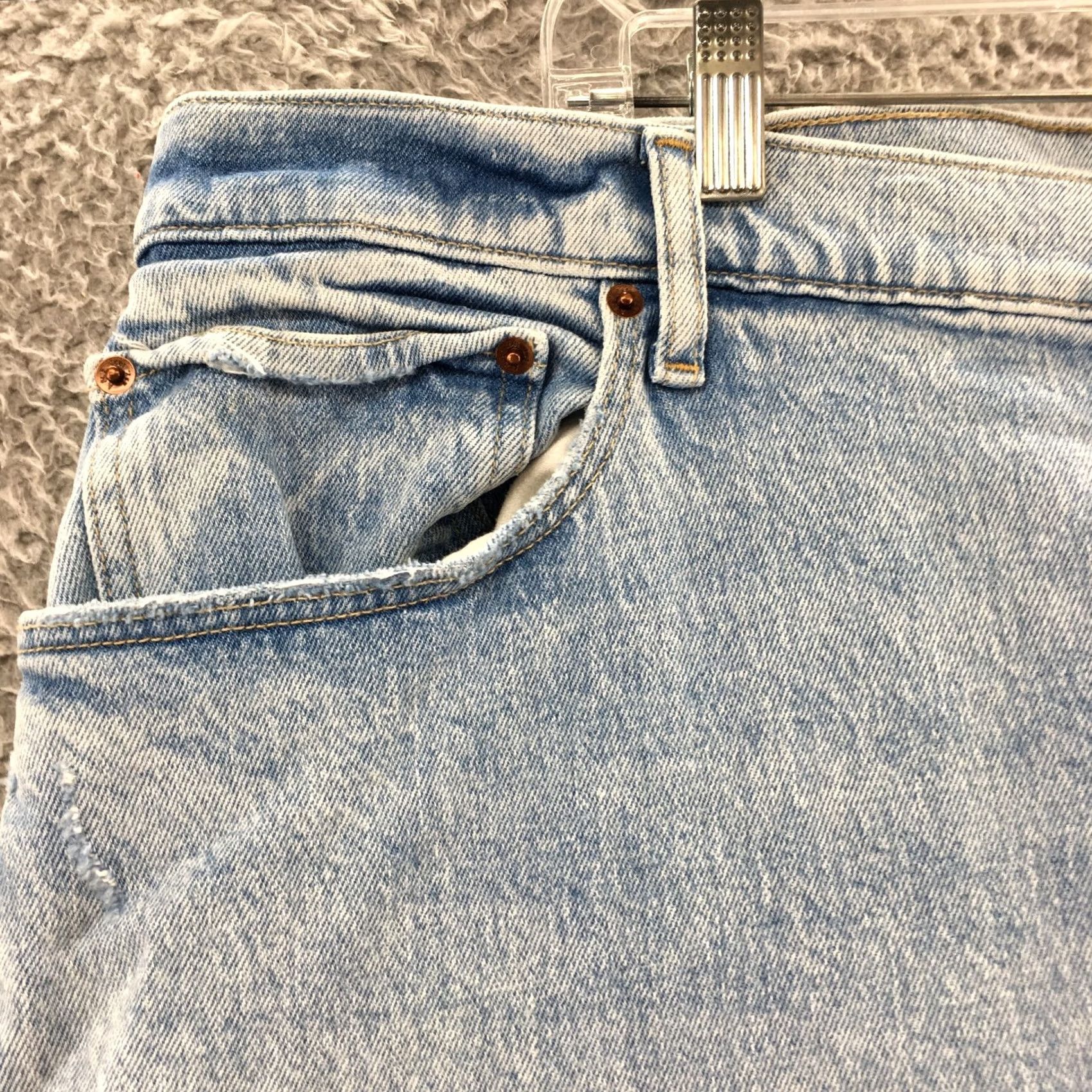 Abercrombie & Fitch Abercrombie & Fitch The Dad Jeans Womens 36 Long Blue Denim NEW Jeans Womens 36 Long Blue Denim NEW Size 25" / US 0 / IT 36 - 4 Thumbnail
