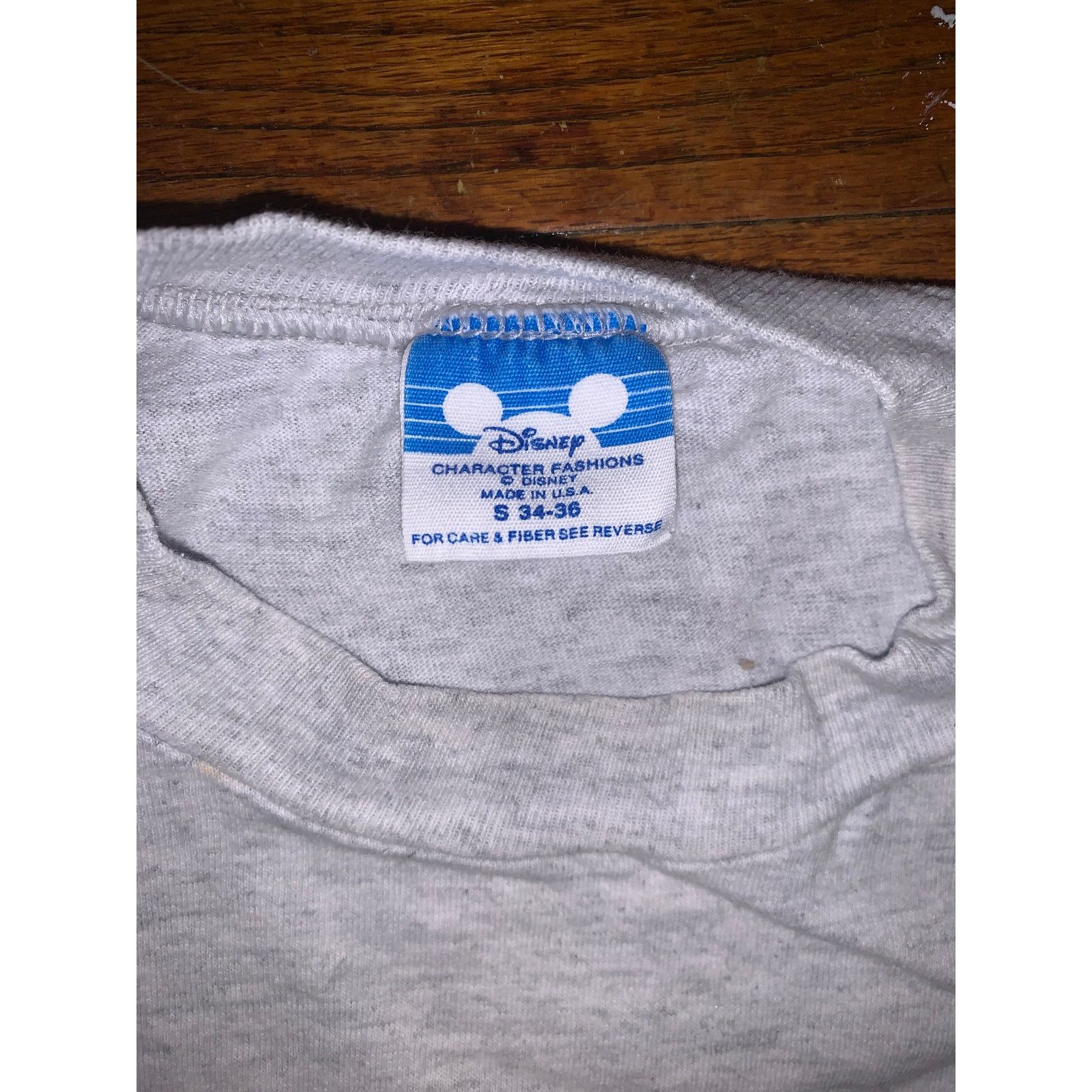 Disney × Vintage Walt Disney Mickey Mouse Tee Small Vintage USA Single Stitch Size US S / EU 44-46 / 1 - 4 Thumbnail