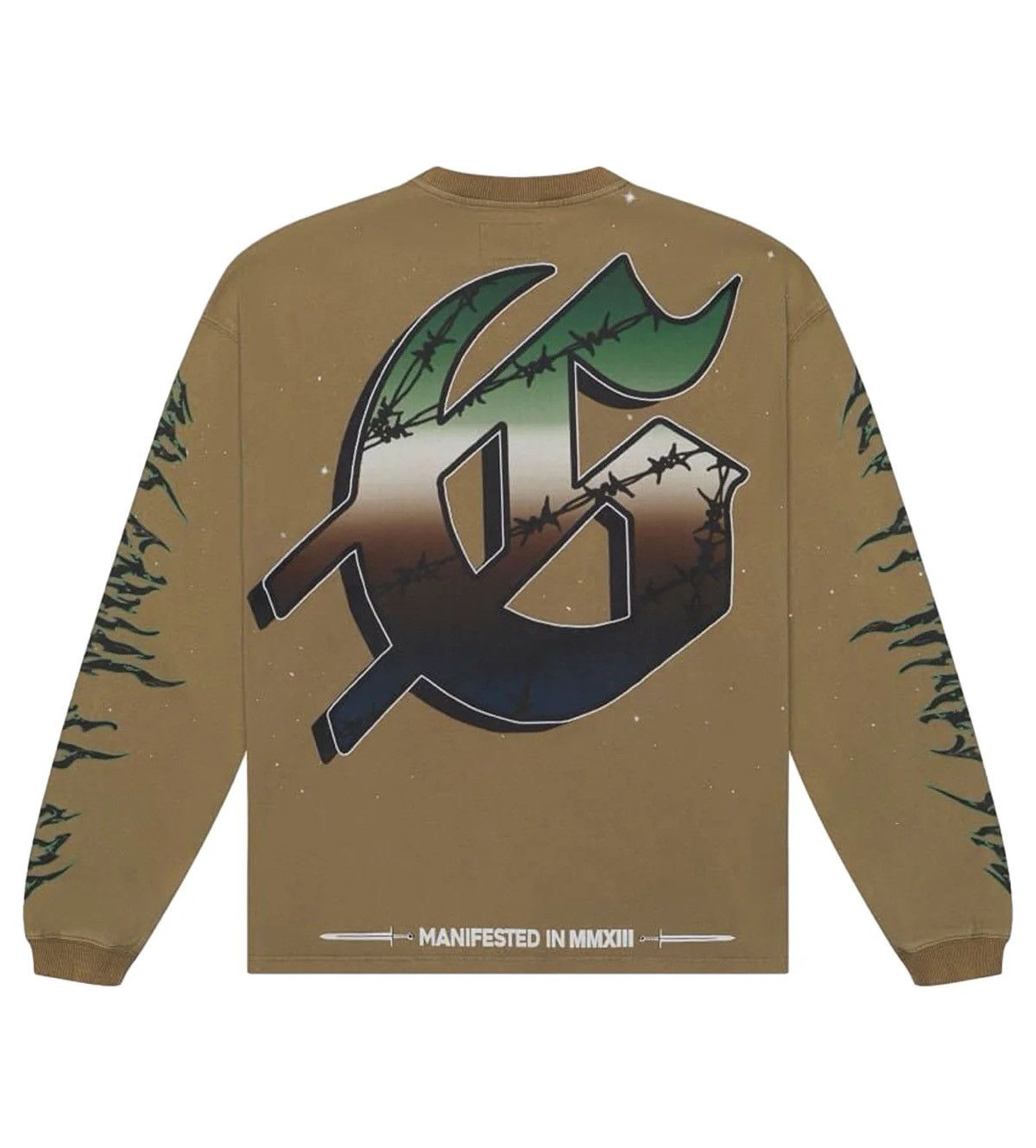 Godspeed Godspeed 'Air Strike' Thermal LS Olive Tee Size US S / EU 44-46 / 1 - 2 Thumbnail