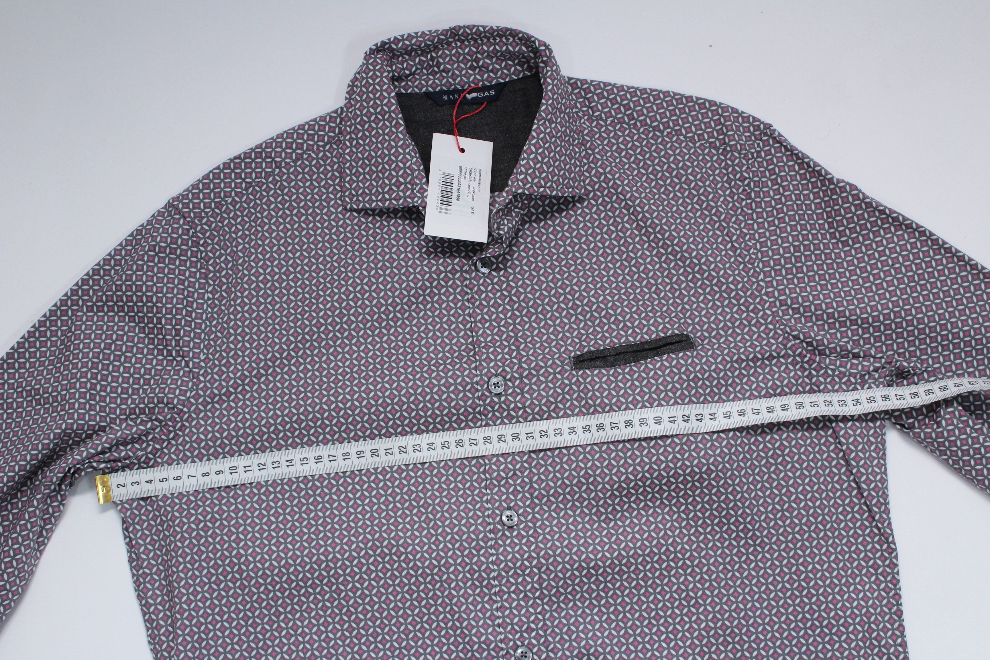 GAS Gas Shirt Mens Size L New Vintage Rare Size US M / EU 48-50 / 2 - 6 Thumbnail