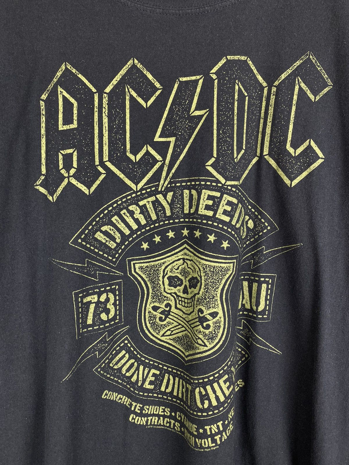 Band Tees Ac/DC ACDC band tour t shirt Size US XL / EU 56 / 4 - 6 Thumbnail