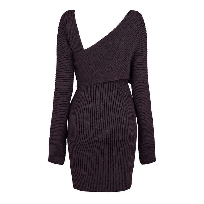 Bottega Veneta Bottega Veneta Asymmetric Knit Mini Sweater Dress Size M / US 6-8 / IT 42-44 - 2 Thumbnail