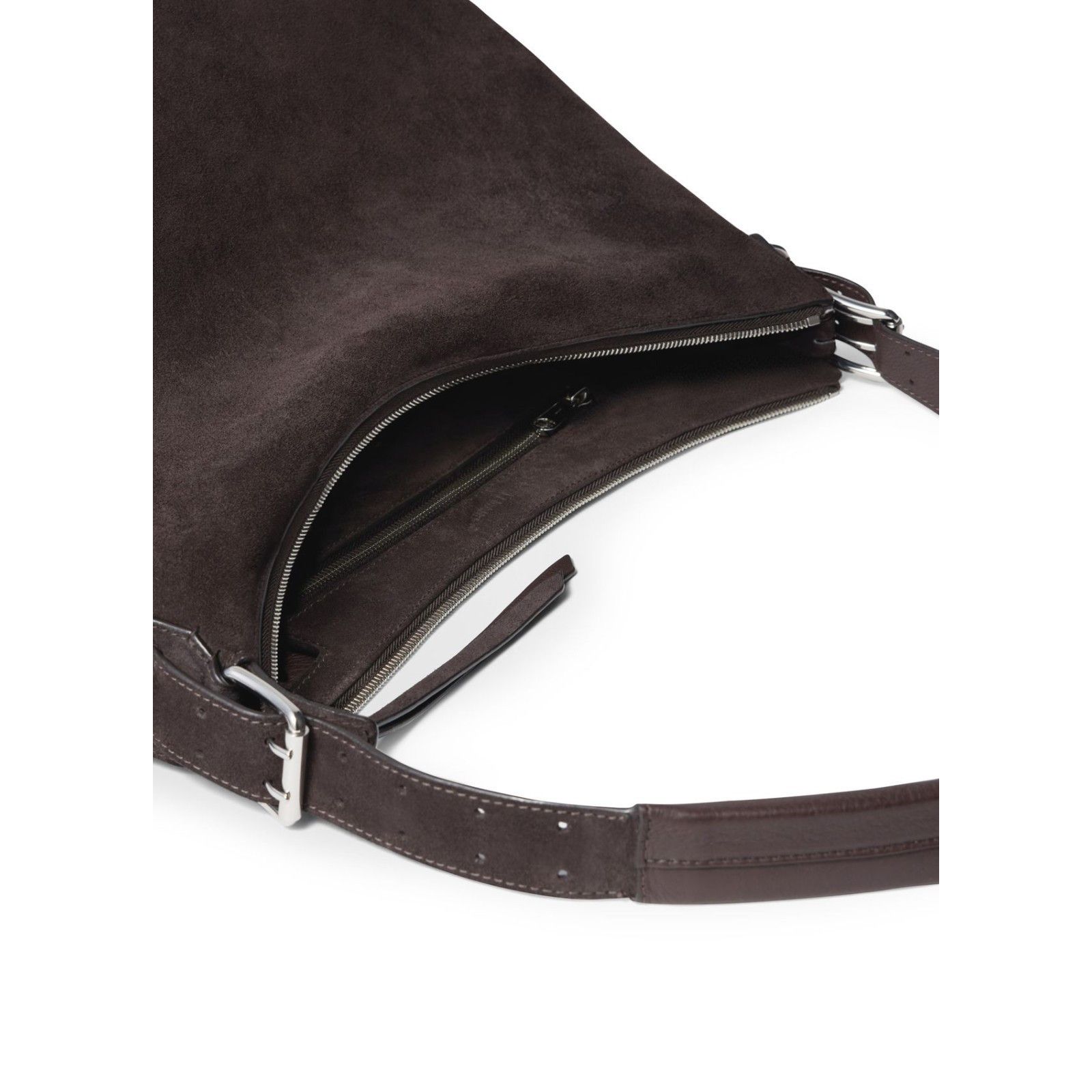 Lemaire LEMAIRE Belted Ebony Brown Hobo Bag New & Authentic Size ONE SIZE - 3 Thumbnail