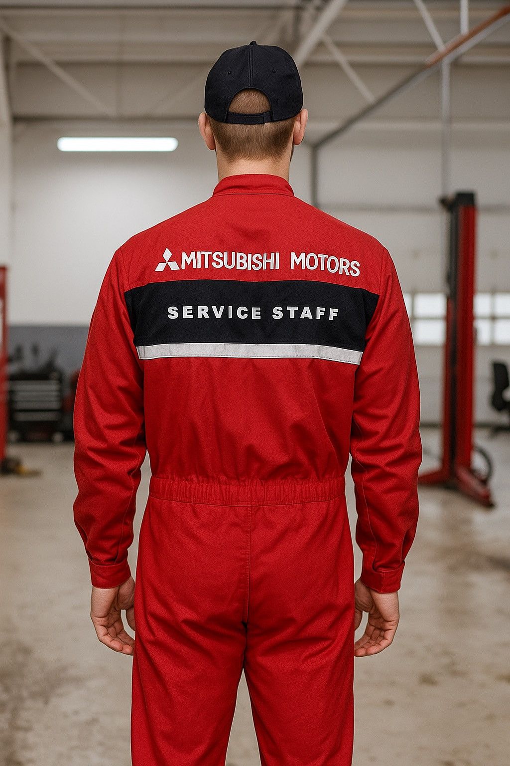 Japanese Brand Very RACING MITSUBISHI MOTORS. (GJ33) Size US 36 / EU 52 - 21 Thumbnail