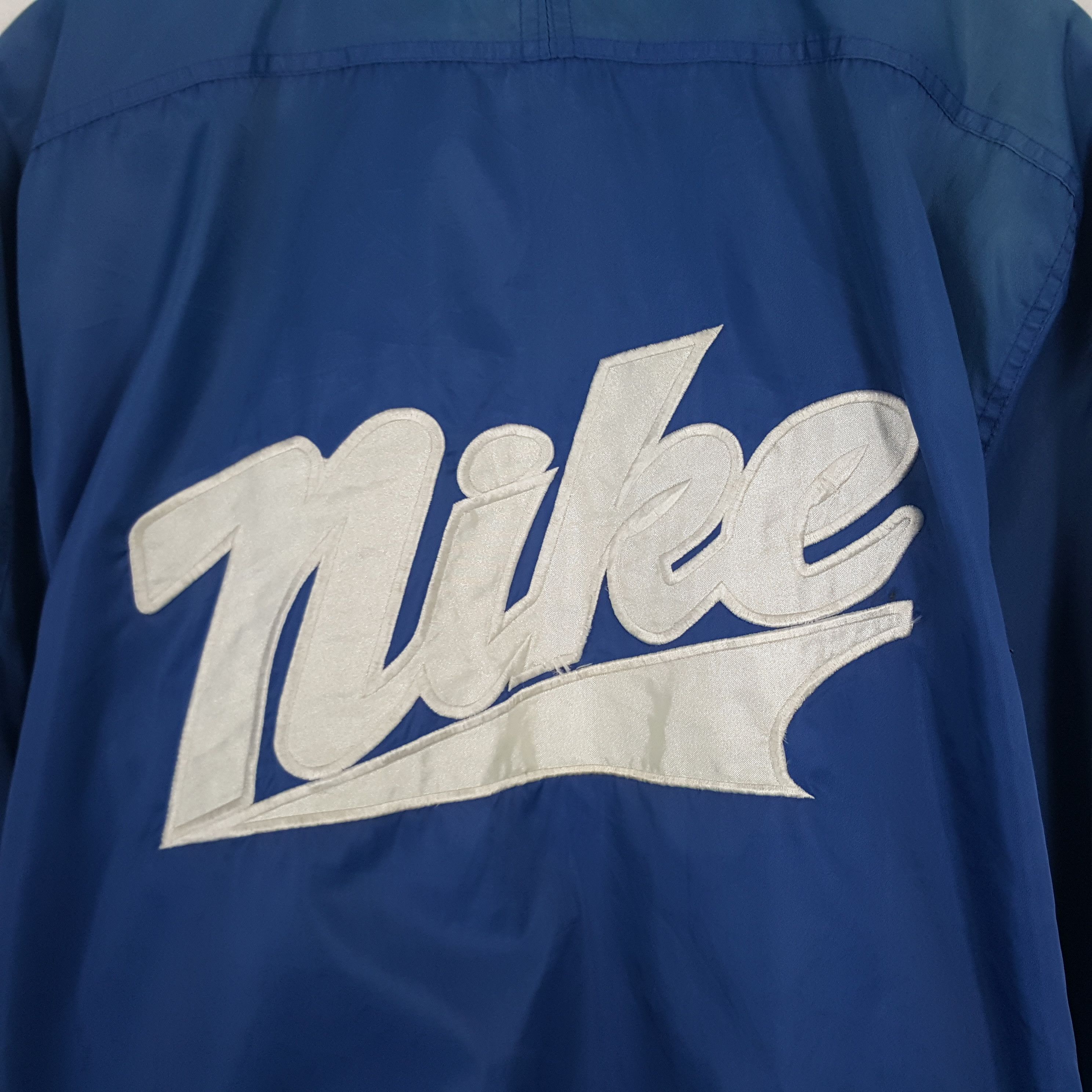 Nike × Vintage Vintage Nike Embroidery Patch Varsity Jacket Size US M / EU 48-50 / 2 - 2 Thumbnail
