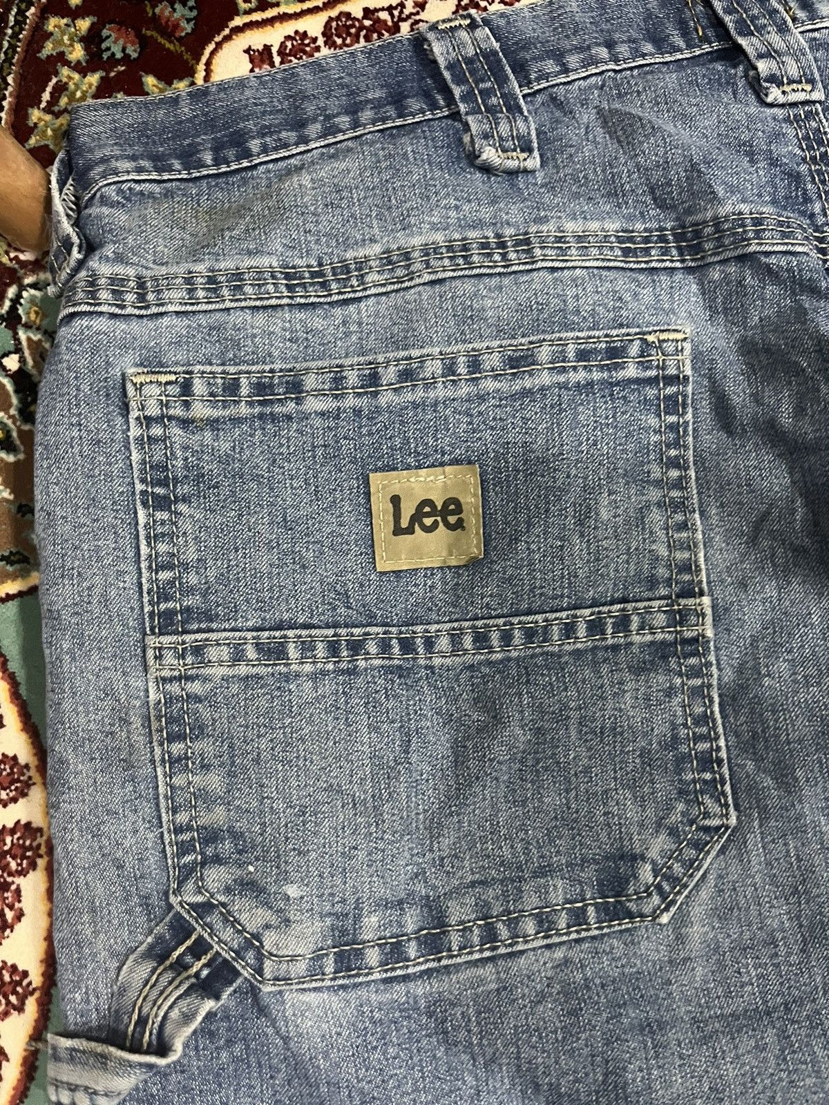 Lee Vintage Lee Carpenter Workers Denim Jeans Size US 36 / EU 52 - 5 Thumbnail