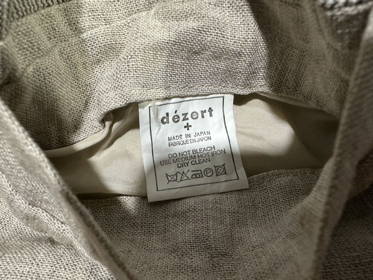 Dezert 🔥Rare Dezert Panelled Design Hemp Vest Ziggy Chen Style Size US M / EU 48-50 / 2 - 5 Thumbnail