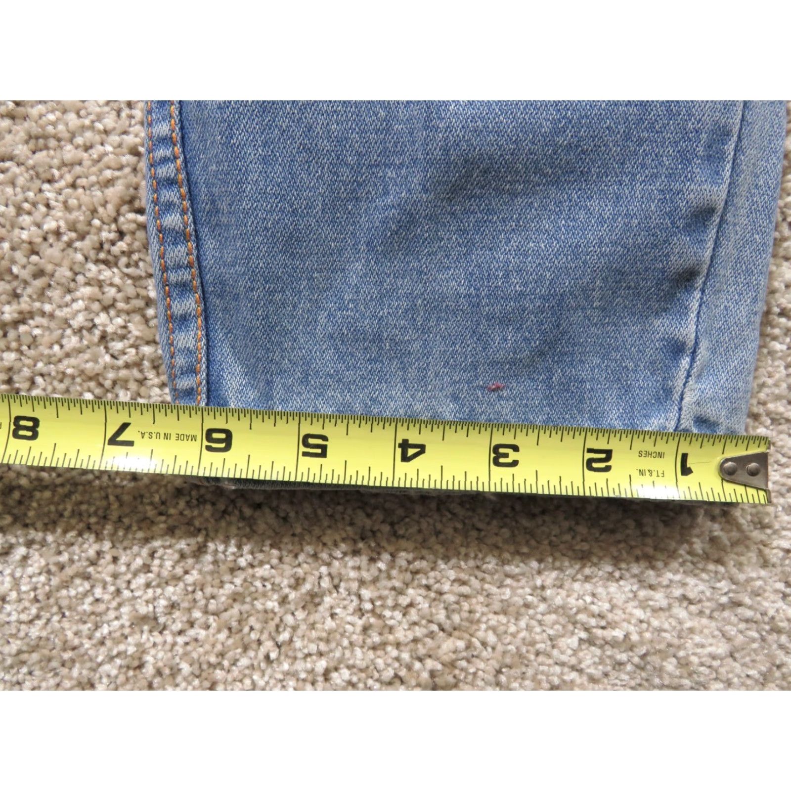 J Brand VINTAGE AJ Brandon Jeans Women 10 27x30 High-Rise Mom Denim Western 80s 90s Retro Cowgirl Western Casual Size 32" / US 10 / IT 46 - 6 Thumbnail