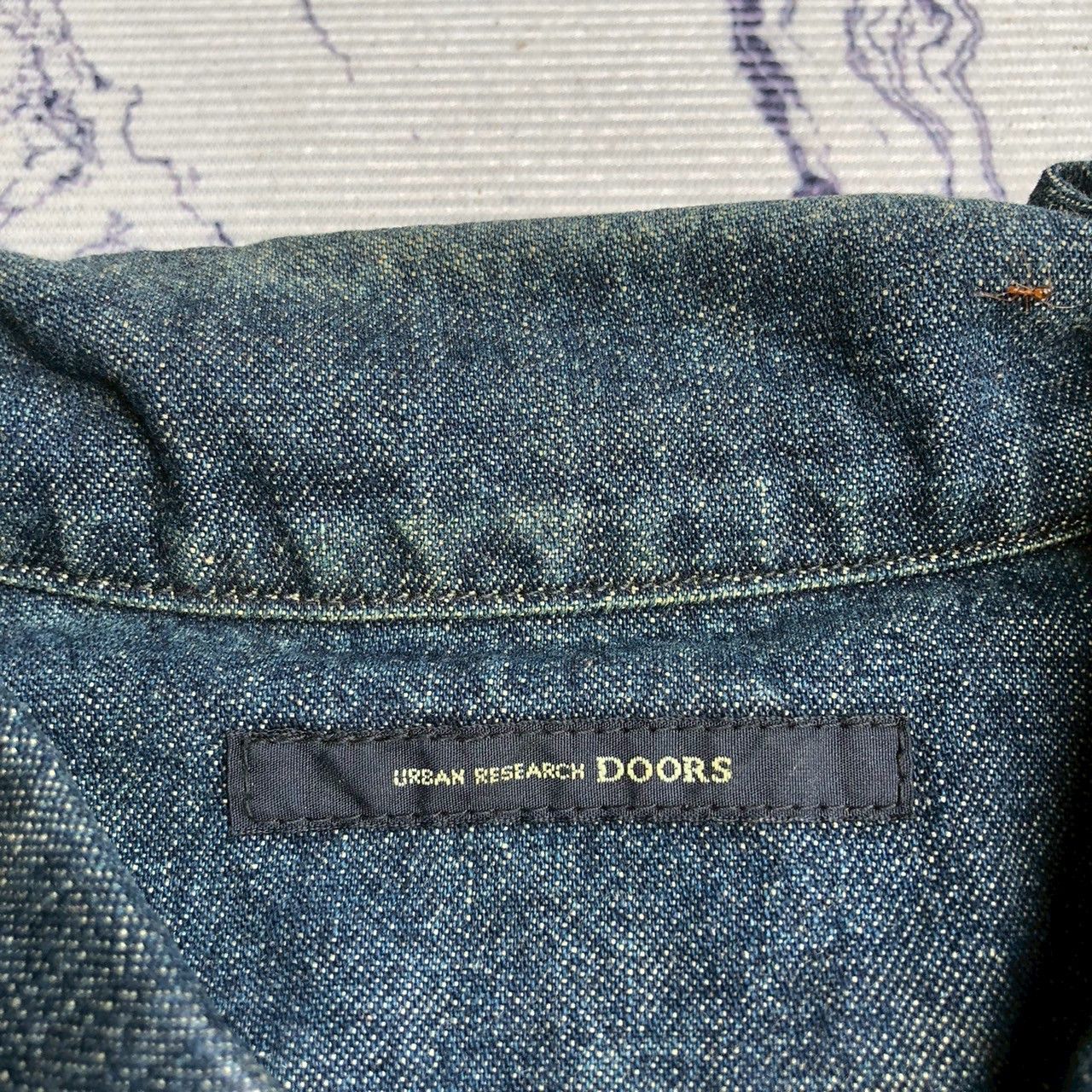 URBAN RESEARCH DOORS Urban Research DOORS Denim Varsity Coach Jackets Size US M / EU 48-50 / 2 - 5 Thumbnail