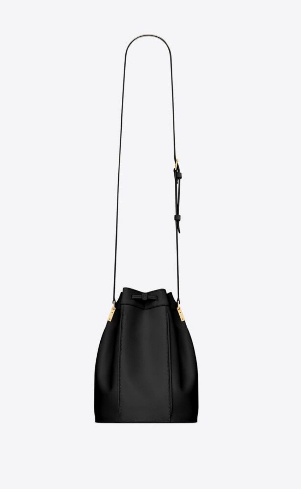 Saint Laurent Paris o1b1hav110724 Size: OS / Talitha Medium Bucket Bag in Black Size ONE SIZE - 2 Thumbnail