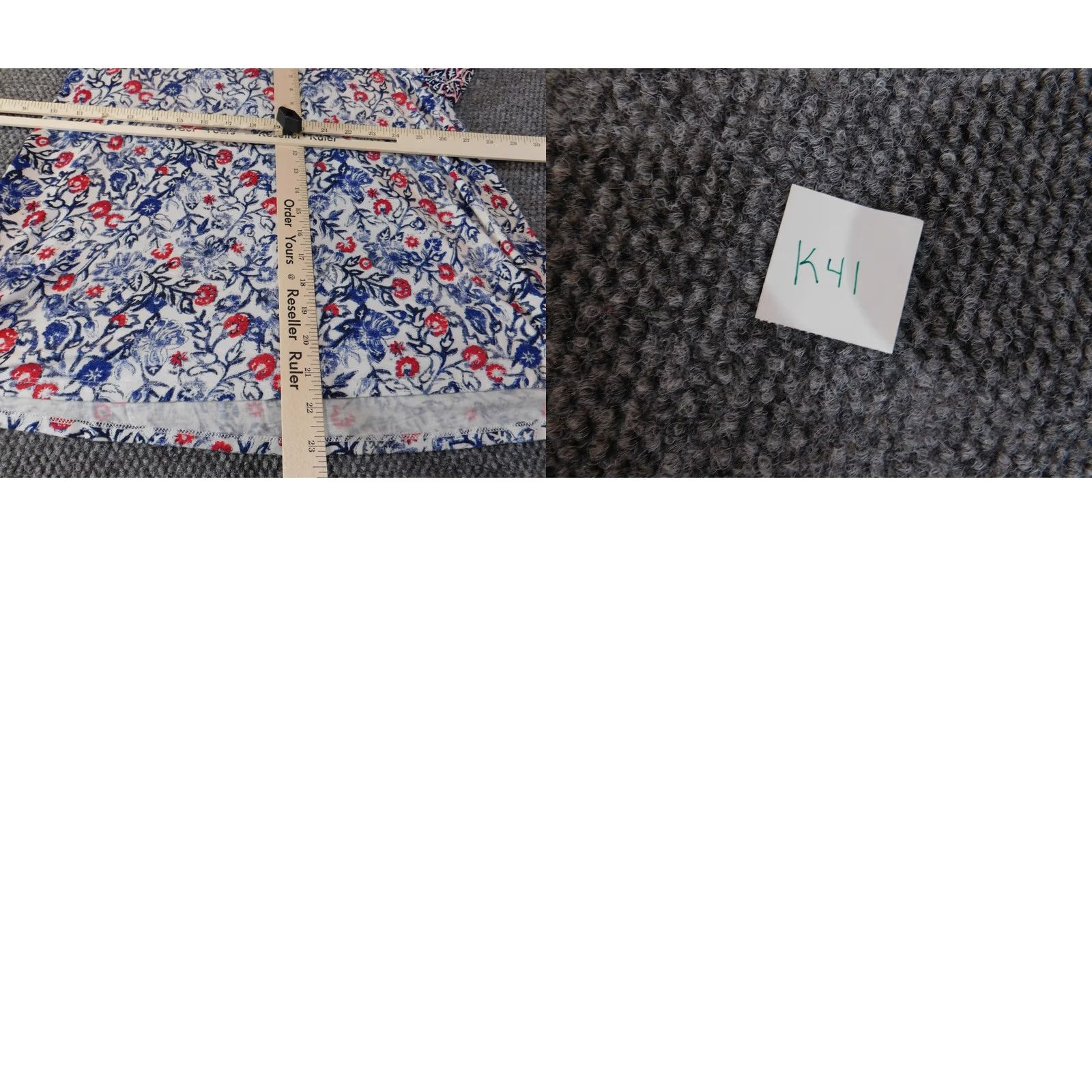 Vintage Westport Womens Blouse S Blue Floral Rayon Spandex Crew Neck Pullover Top Casual Short Sleeve Ruffle Classic Stretch Regular Womens Size S / US 4 / IT 40 - 9 Thumbnail