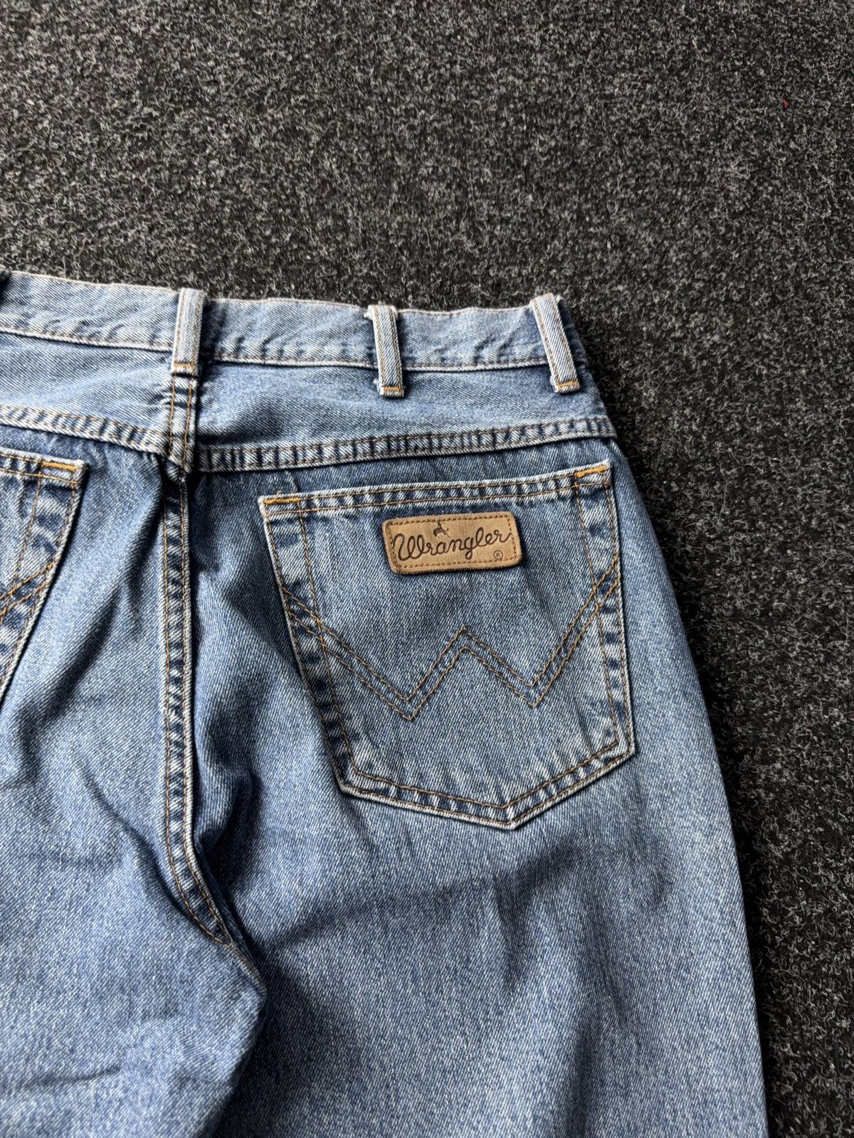 Wrangler Vintage 00s Western Wrangler cowboy style Denim pants jeans Size US 35 - 12 Thumbnail