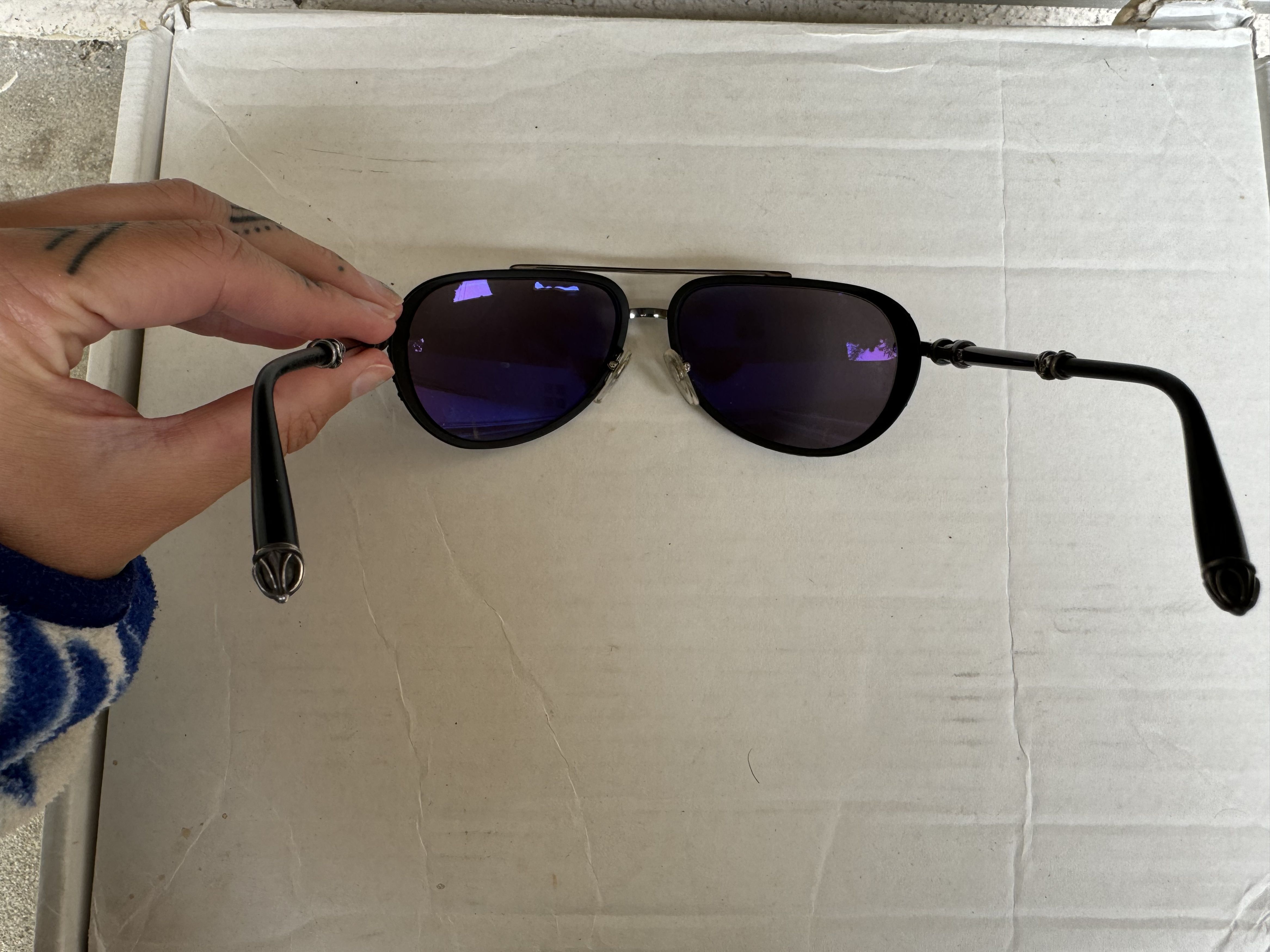 Chrome Hearts Chrome hearts Jackwacker 2 Sunglasses Size ONE SIZE - 6 Thumbnail