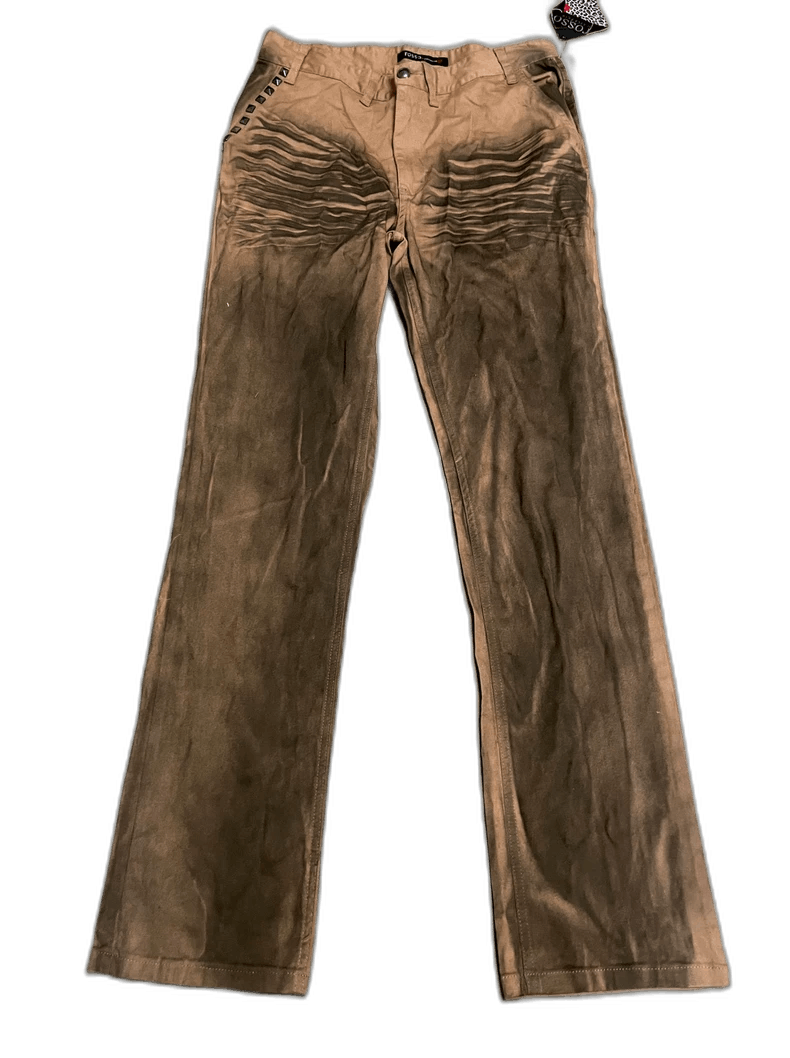 Yohji Yamamoto Vintage Dyed Work Pants with Unique Design Size 30" / US 8 / IT 44 - 1 Thumbnail