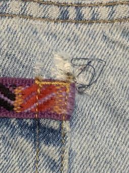 If Six Was Nine × Japanese Brand × Vintage Vintage Faded Blues Jeans By EXPRESS Distressed Size US 30 / EU 46 - 4 Thumbnail