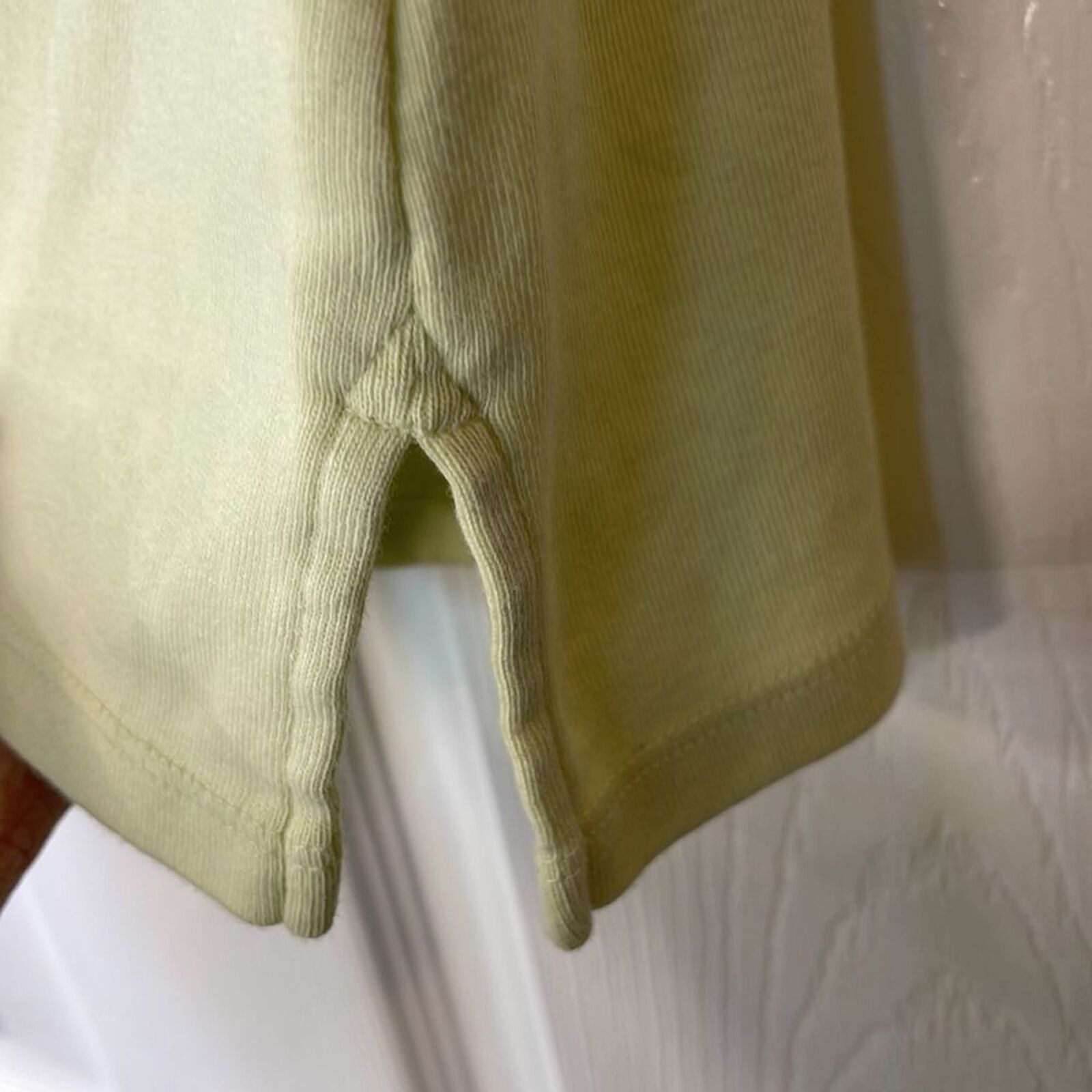 Eddie Bauer Eddie Bauer Cotton Knit Tank Size XXL Soft Yellow-Green Size XXL / US 16-18 / IT 52-54 - 3 Thumbnail