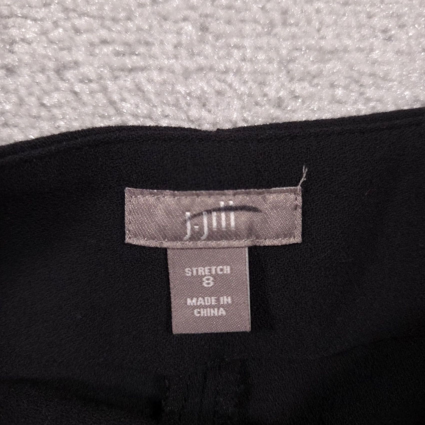 J. Jill J. Jill Pants Womens 8 Blue Dress Slacks Side Zip Stretch Straight Leg Work Size 30" / US 8 / IT 44 - 5 Thumbnail