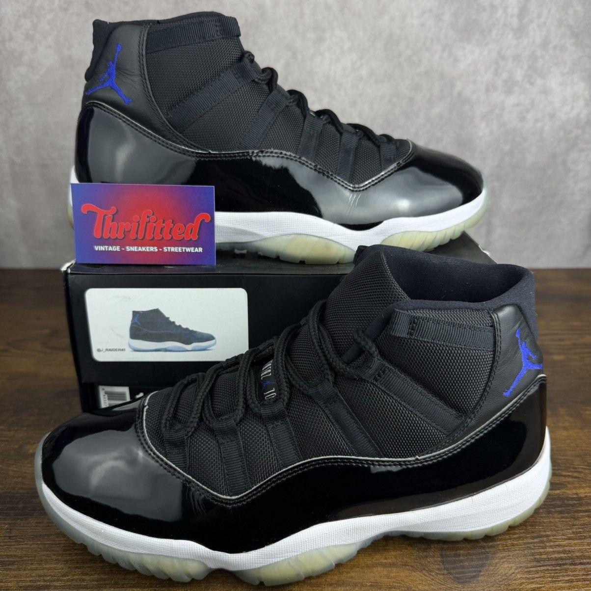 Jordan Brand Air Jordan 11 Retro High Space Jam 2016 Size 10.5 378037-003 Size US 10.5 / EU 43-44 - 1 Thumbnail