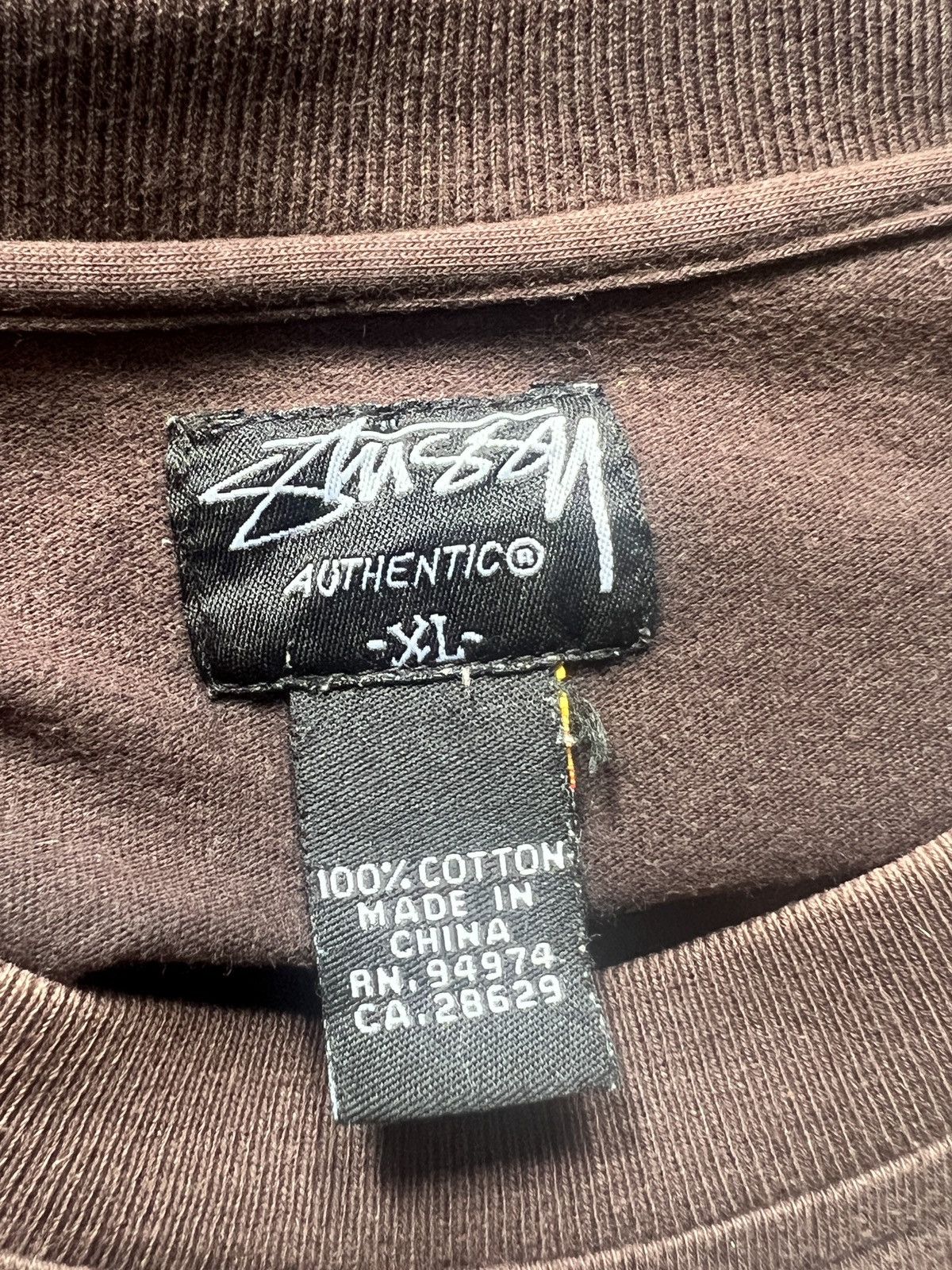 Stussy Y2K Stussy Sun Faded Longsleeve Shirt Size US XL / EU 56 / 4 - 9 Thumbnail