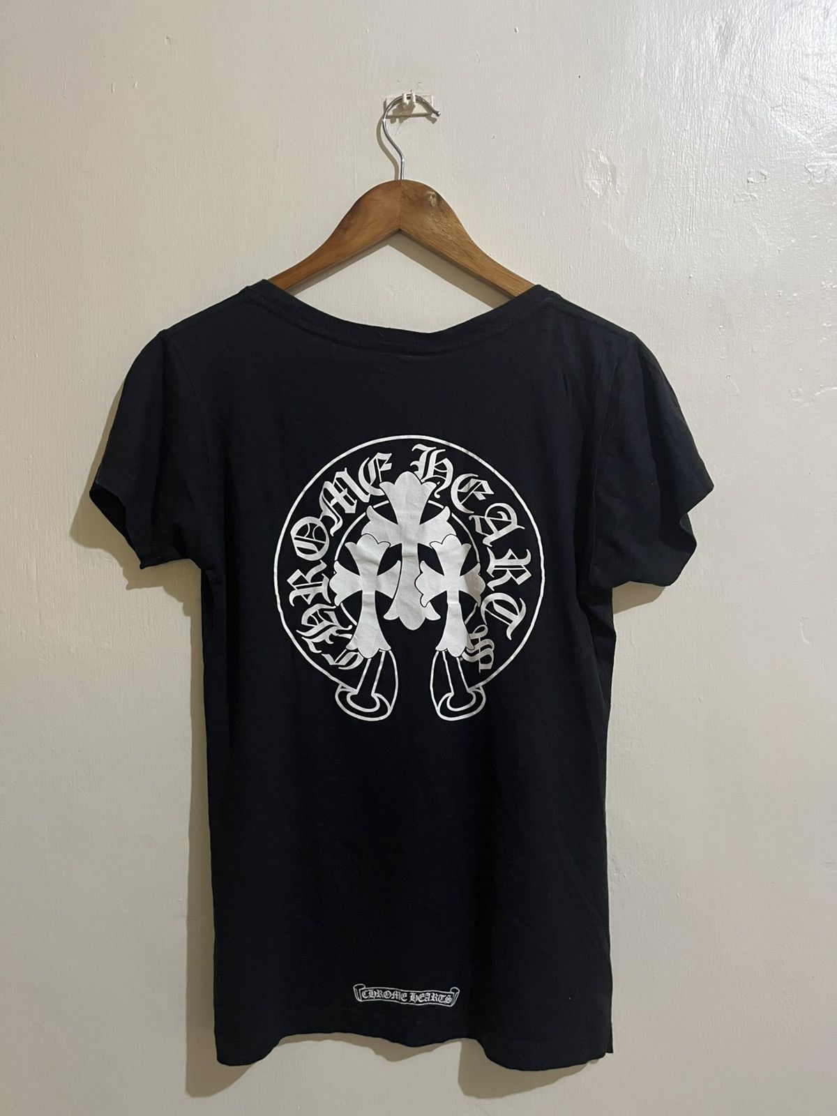 Chrome Hearts Chrome Hearts V-Neck T-Shirt | Grailed