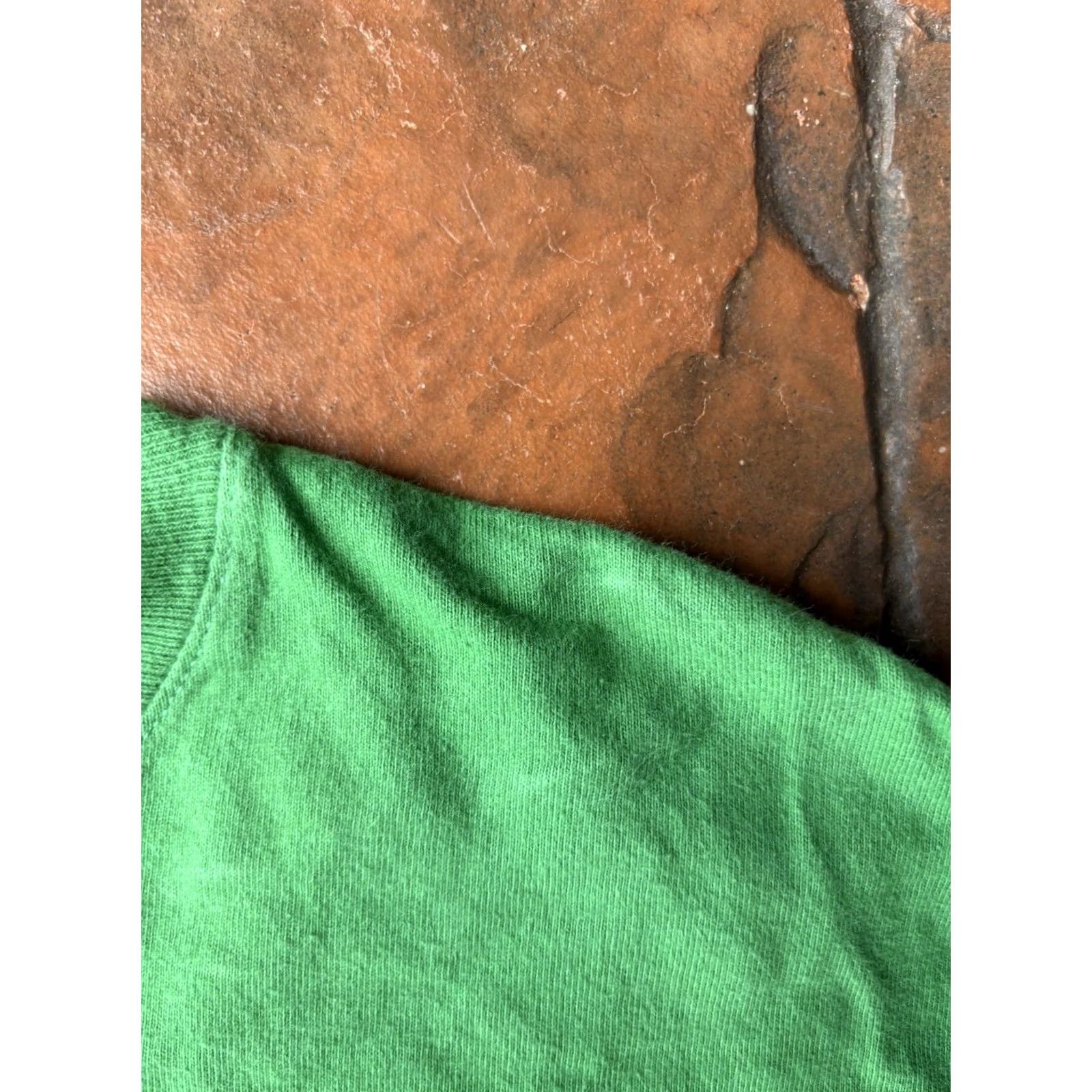 Apple VINTAGE Apple Store Employee Staff Long Sleeve T-Shirt Large Green Size US L / EU 52-54 / 3 - 4 Thumbnail