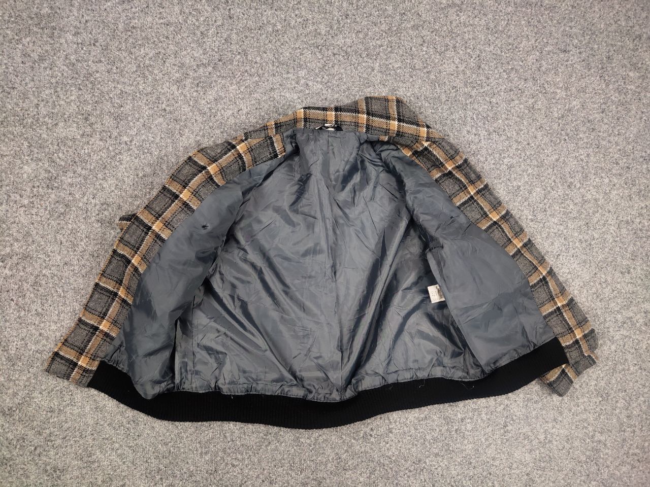 Japanese Brand Iris Japan Vintage 90's Wool Blend Check Cropped Jacket Size S / US 4 / IT 40 - 13 Thumbnail