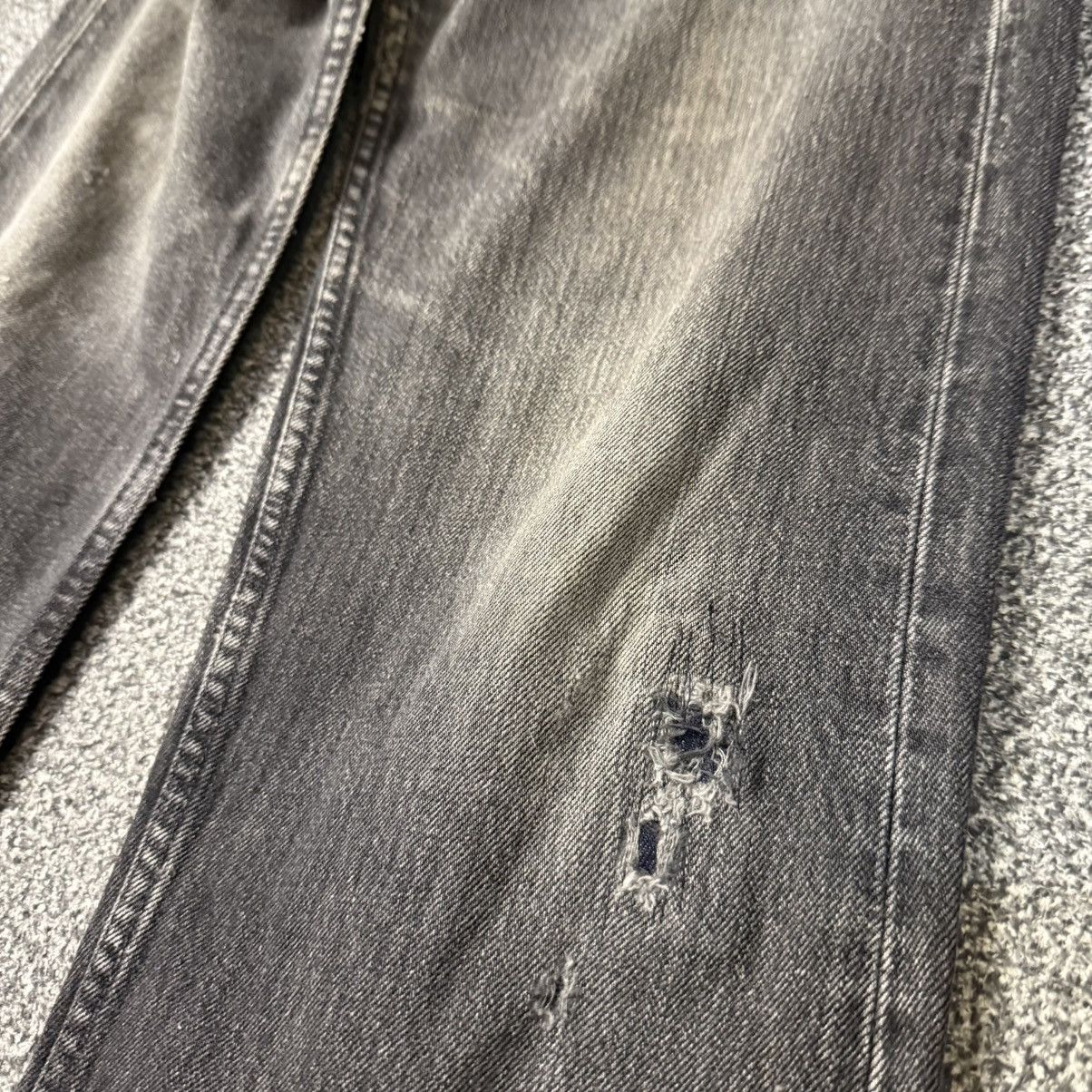 14th Addiction Vintage 90s Levis 501 Black Denim W31 Size US 31 - 6 Thumbnail