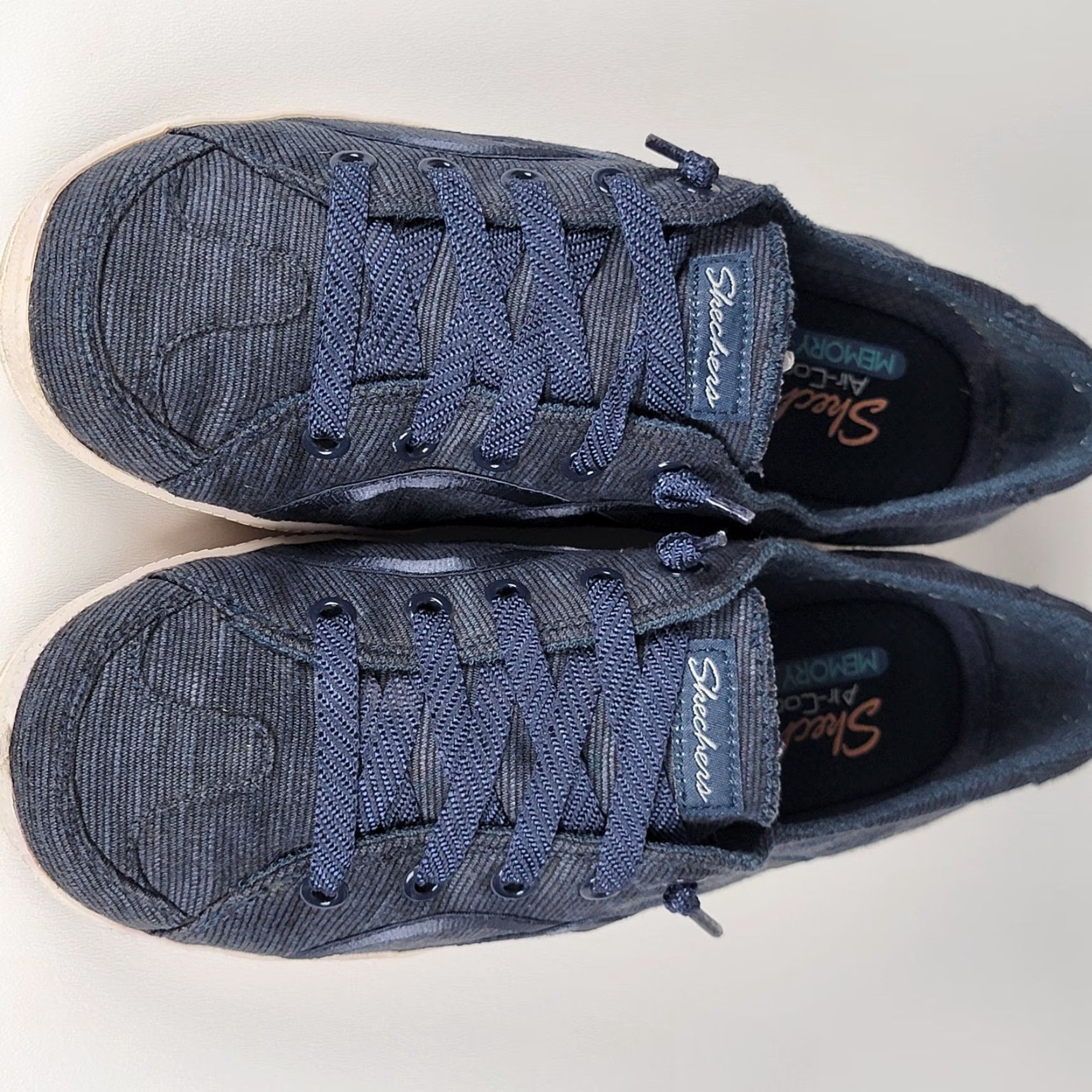 SKECHERS Skechers GO WALK 3 Sneaker Womens US Size 10 Navy Blue Air Cooled Memory Foam Breathable Lightweight Cushioned Rubber Outsole Size US 9 / IT 39 - 2 Thumbnail