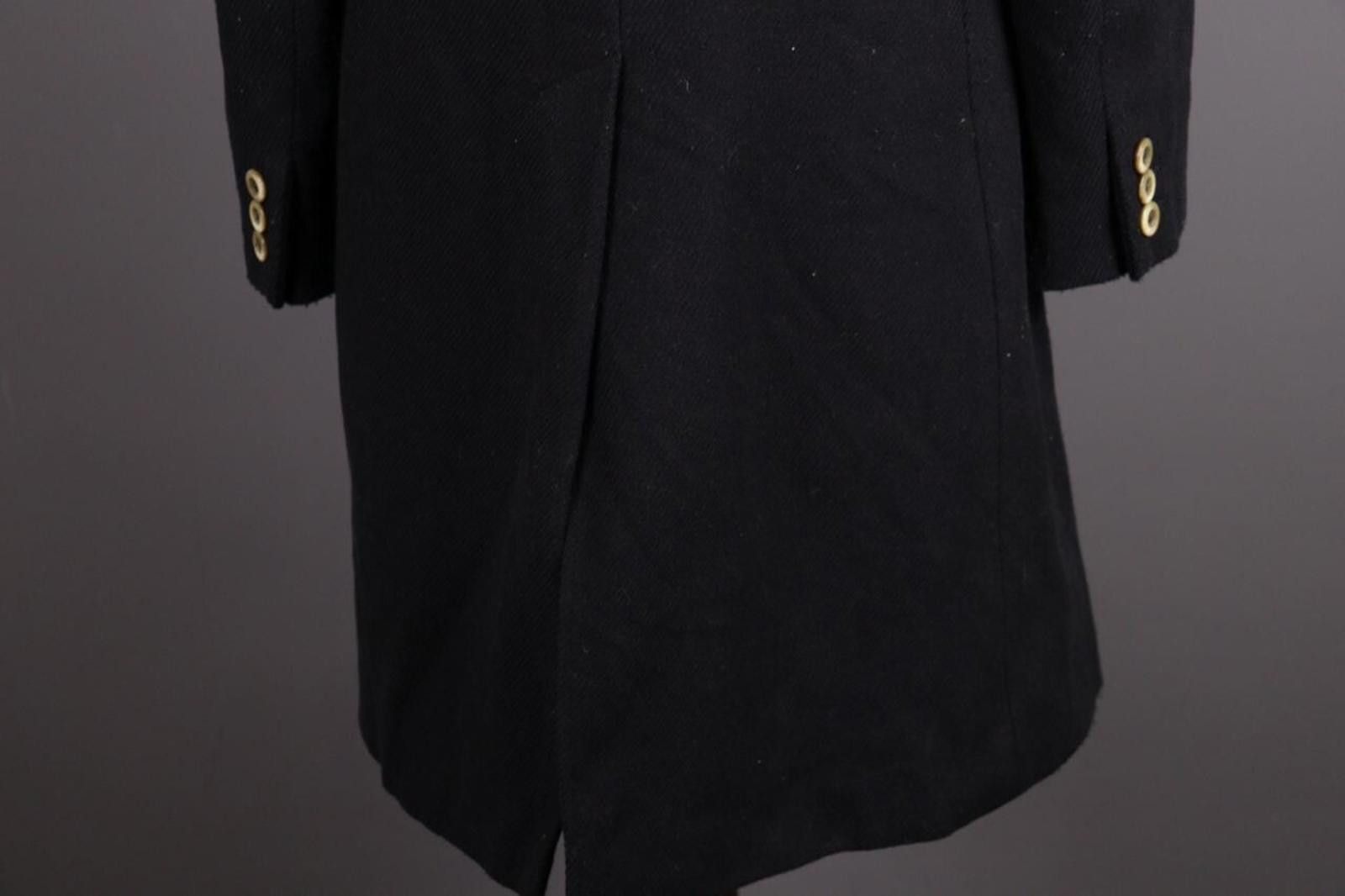 Designer WEEKEND MAX MARA Black Wool Coat Size I 44 / GB 12 / USA 10 Size M / US 6-8 / IT 42-44 - 11 Thumbnail