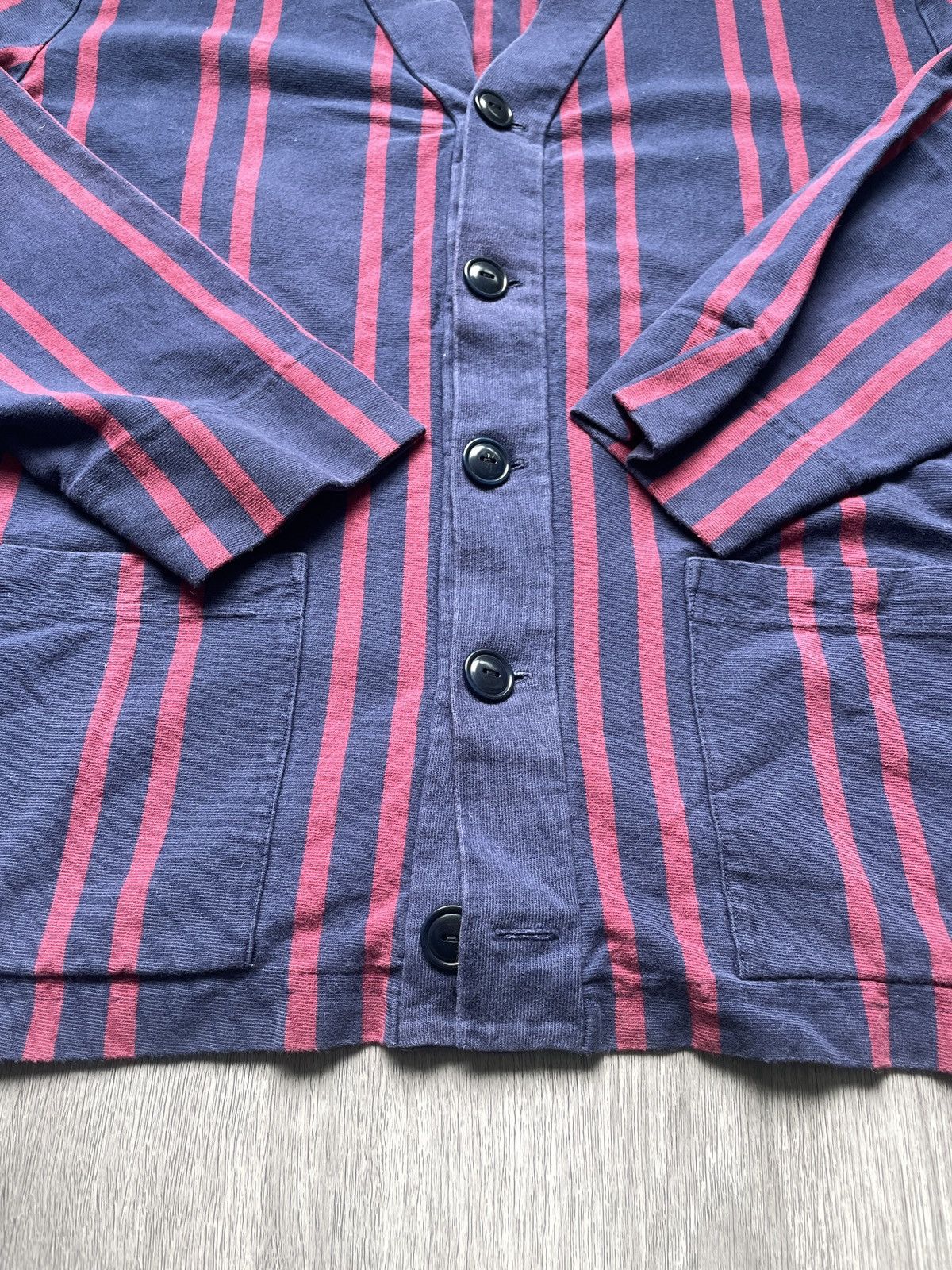 Rugby Ralph Lauren Vintage Polo Ralph Lauren “Rugby Striped”Cardigan (Sz.L) Size US L / EU 52-54 / 3 - 3 Thumbnail