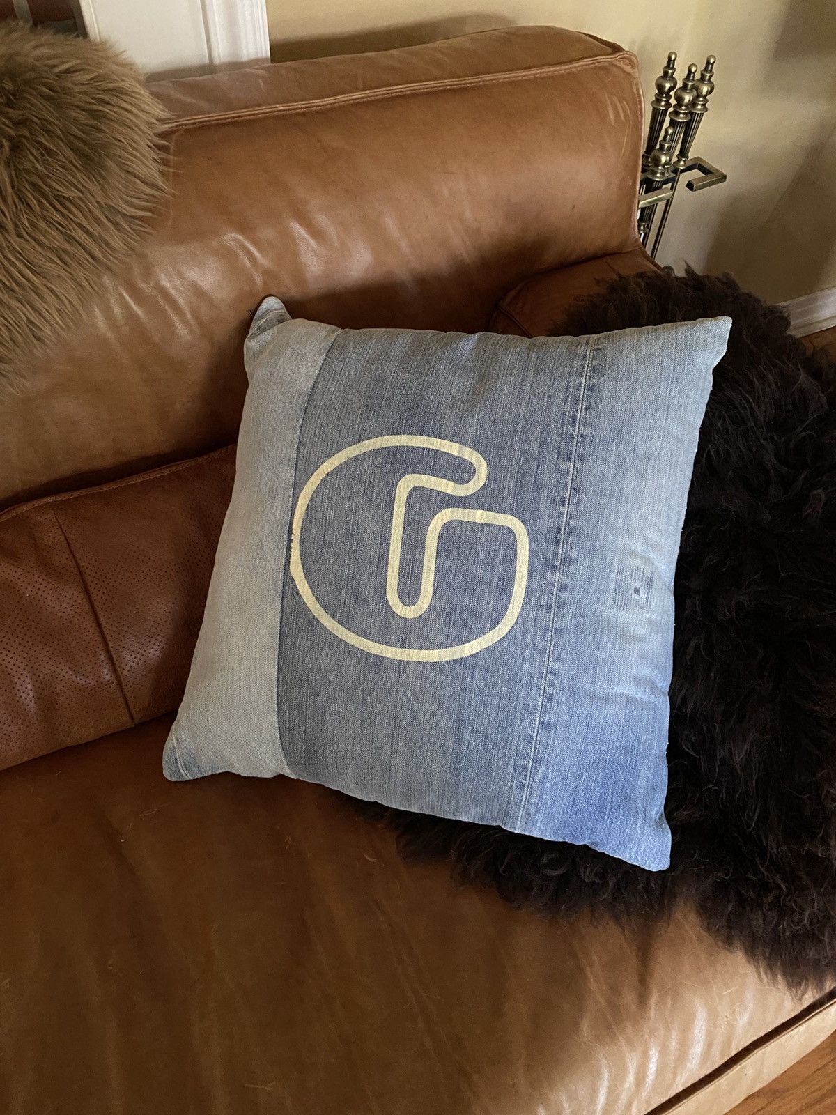 Gallery Dept. Gallery Dept Denim Pillow Size ONE SIZE - 2 Thumbnail