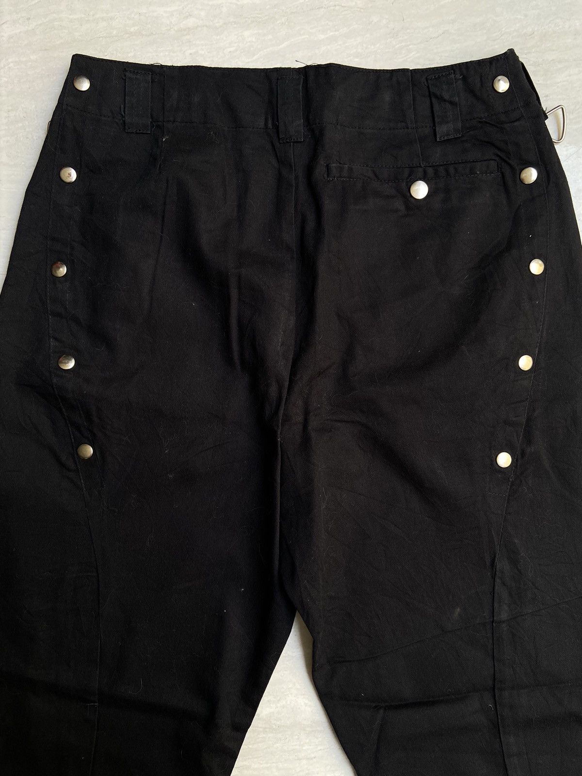 Designer NEO BLOOD TOKYO Black Long Pants Size US 28 / EU 44 - 5 Thumbnail